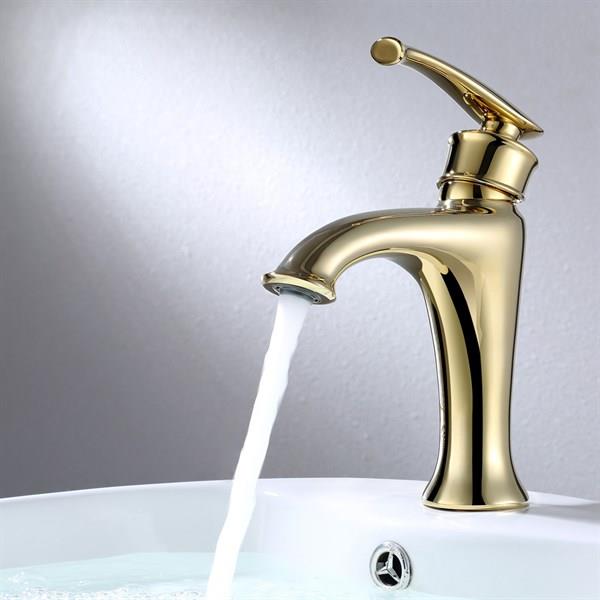 FM-1112 Altın Lavabo Bataryası