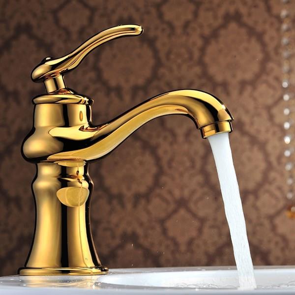 FM-1212 Altın Lavabo Bataryası