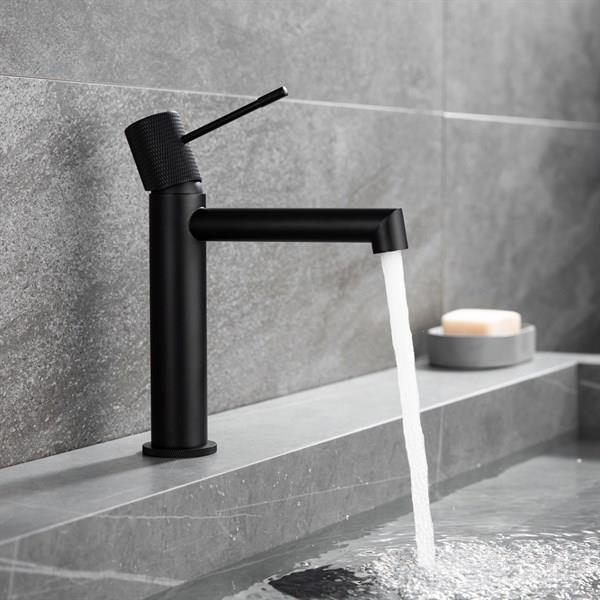 FM-2115 Siyah Lavabo Bataryası