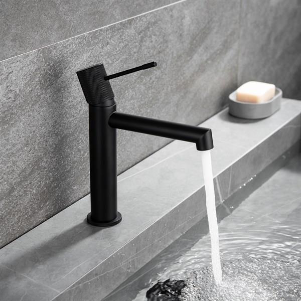 FM-2115 Siyah Lavabo Bataryası