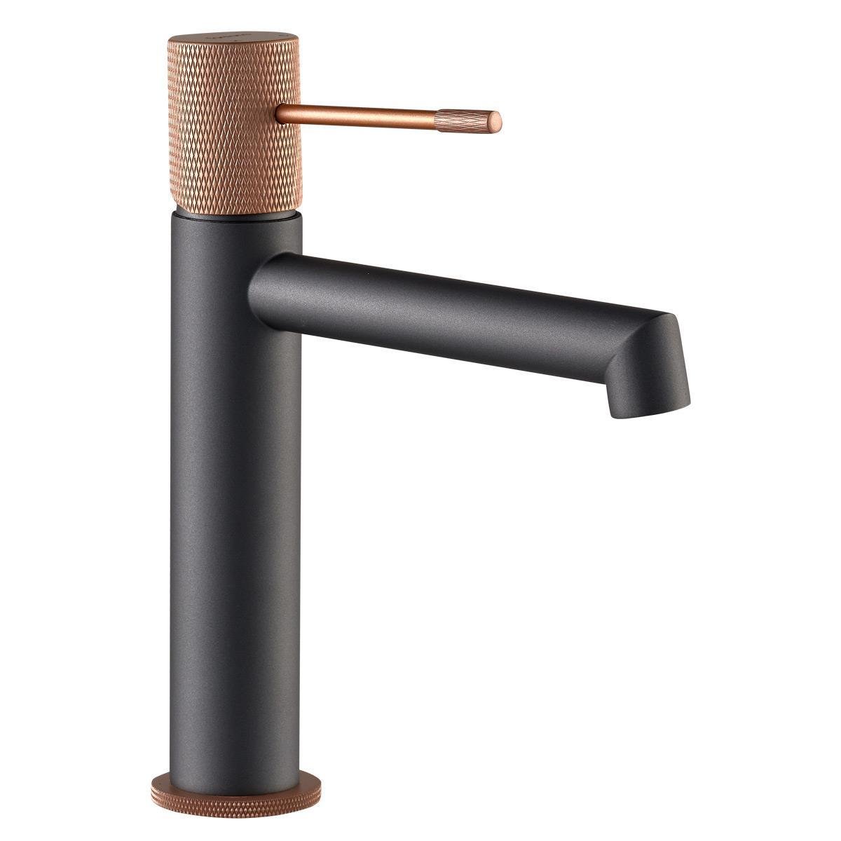 FM-2119 Gri & Şampanya Lavabo Bataryası