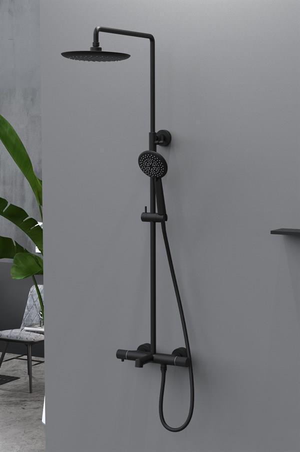 FM-2155 Siyah Duş Ünitesi