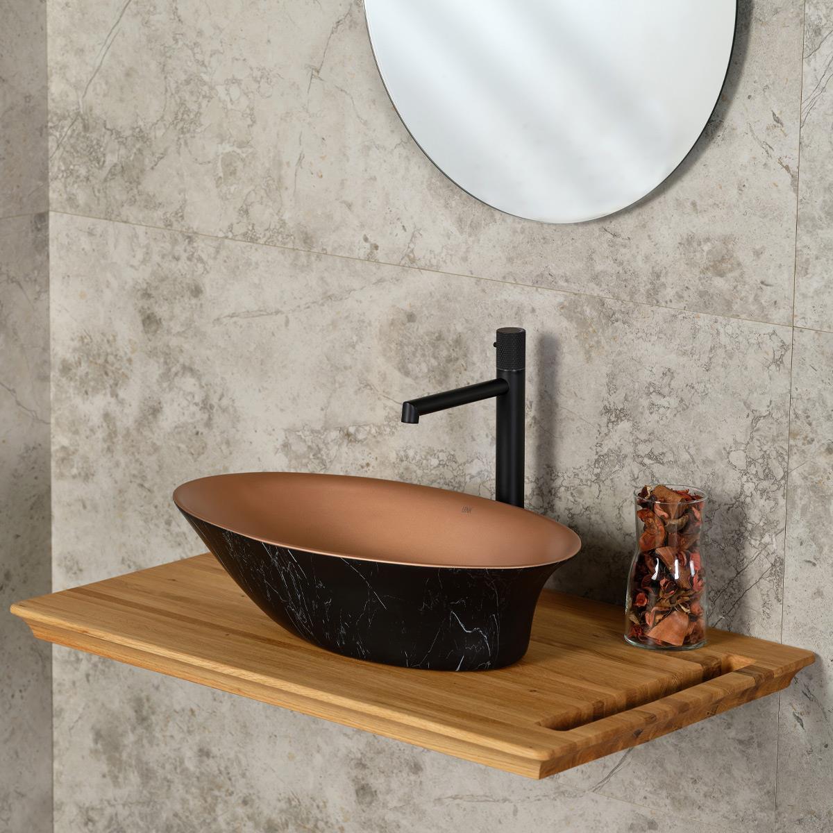 FM-2225 Siyah Lavabo Bataryası
