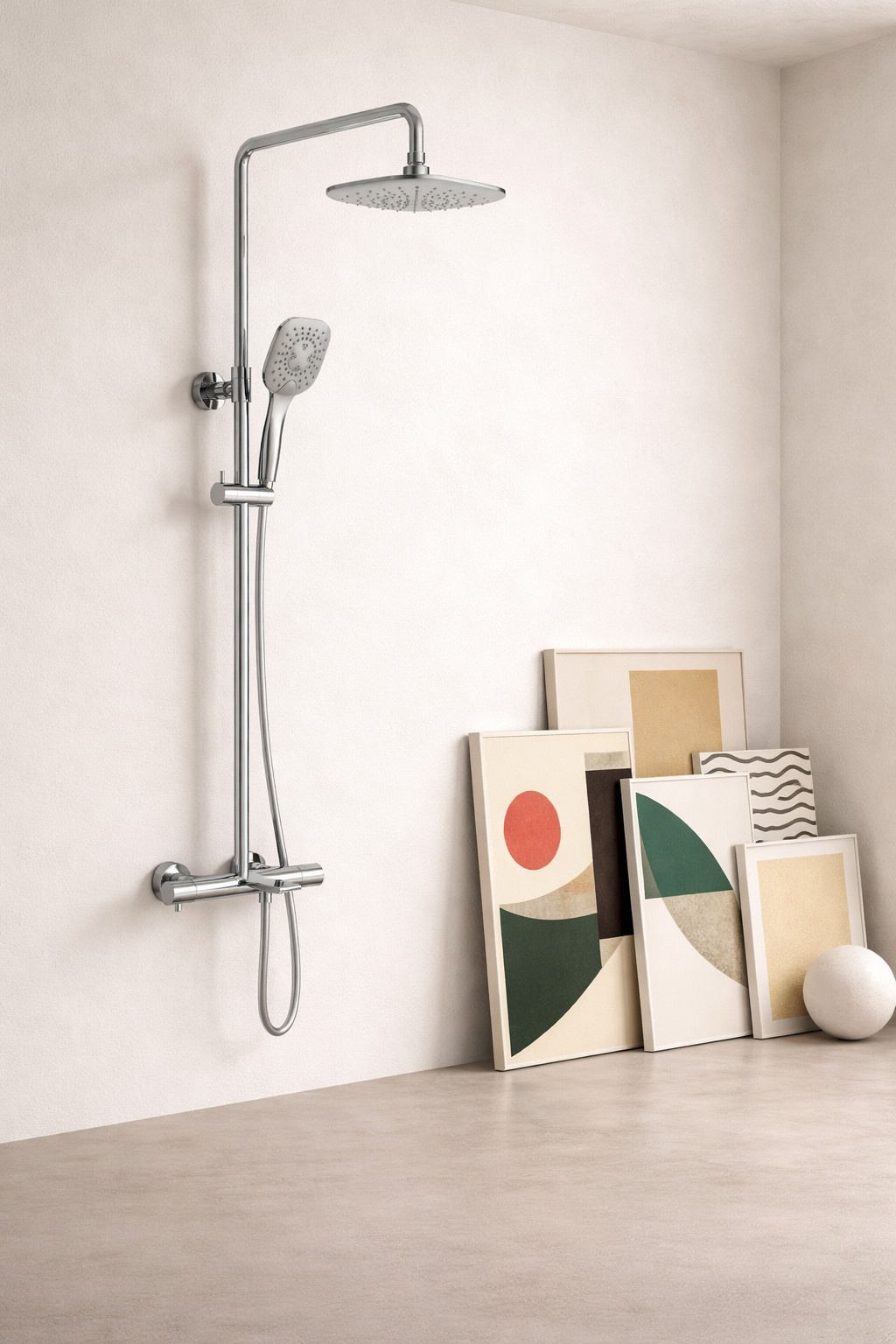 FM-2351 Krom Duş Ünitesi