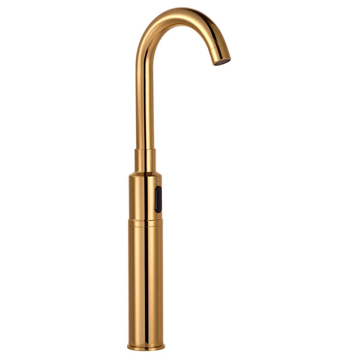 FS-9202 Fotoselli Yüksek Lavabo Bataryası Altın