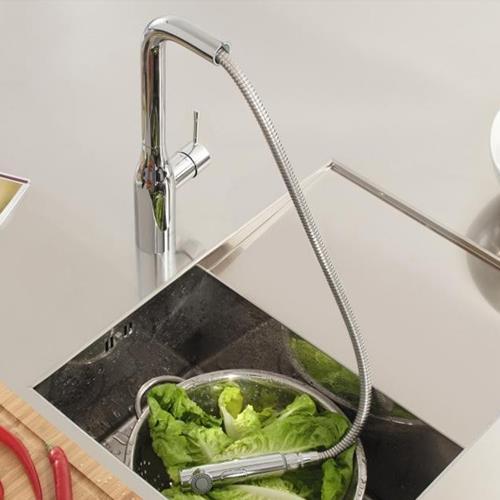 Grohe Essence Spiralli Eviye Bataryası Krom 30270000