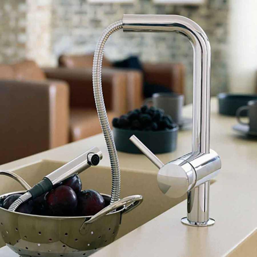 Grohe Minta Spiralli Eviye Bataryası Krom - 32168000