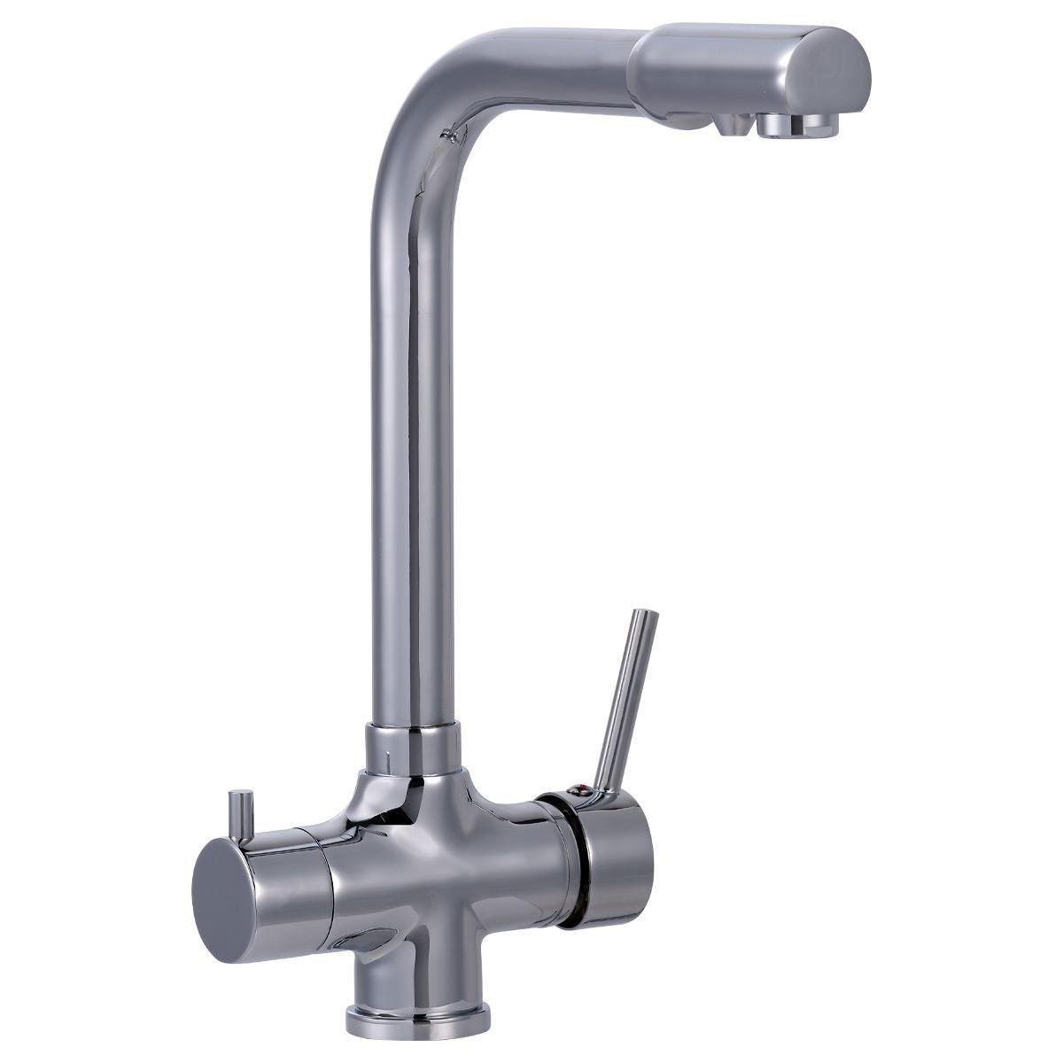 Mutfak Eviye Bataryası Arıtmalı Krom