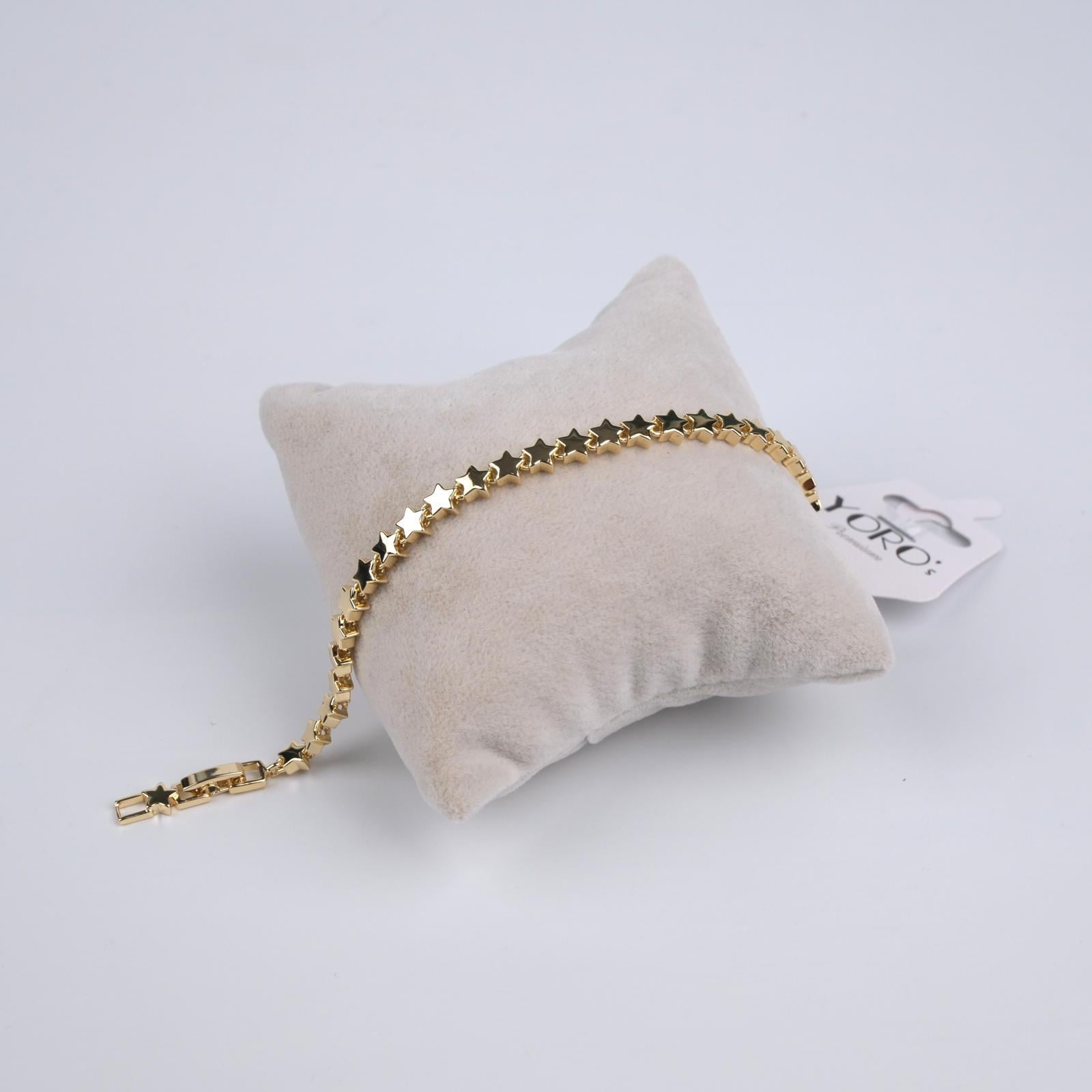 Toptan 14K YILDIZ BİLEKLİK