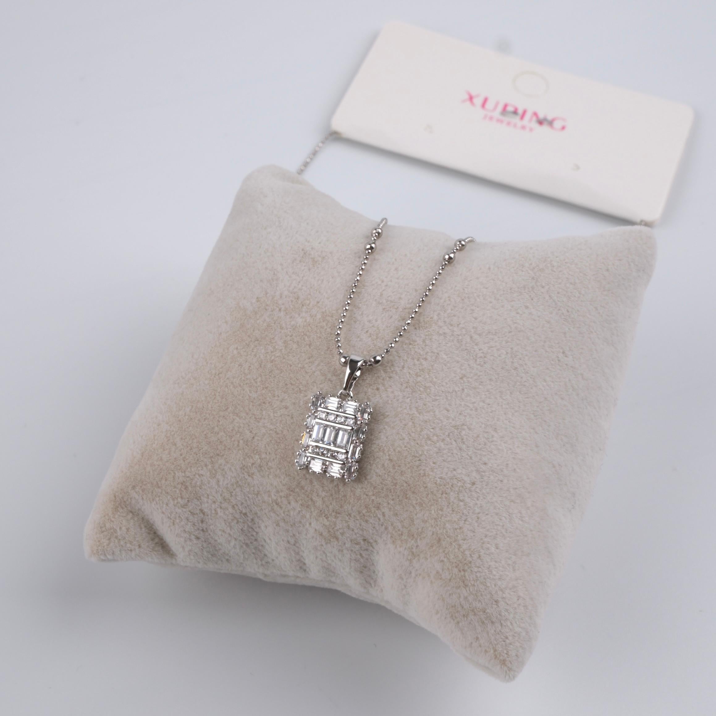 Toptan BAGET UÇLU KOLYE 