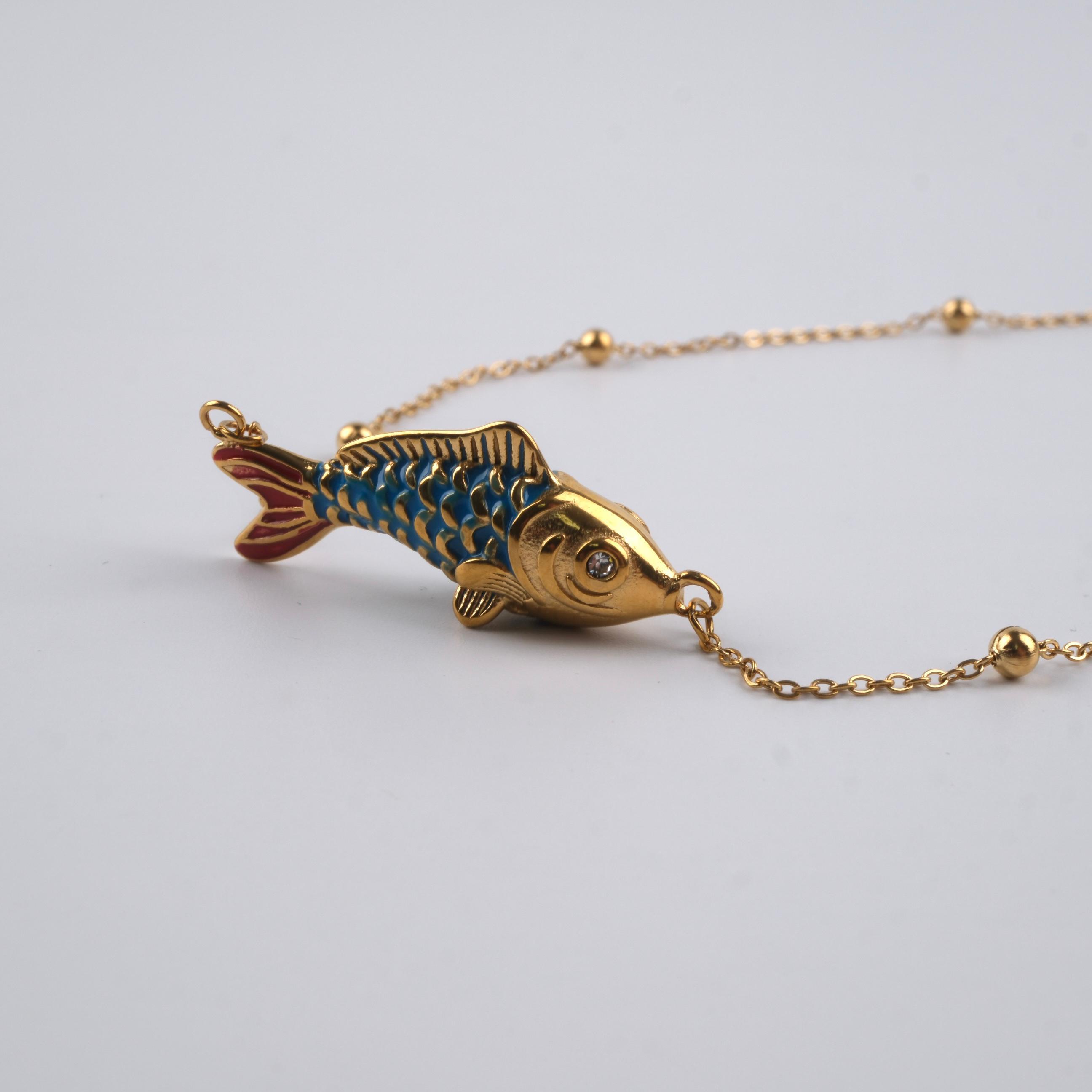 Toptan BALIK UÇLU KOLYE