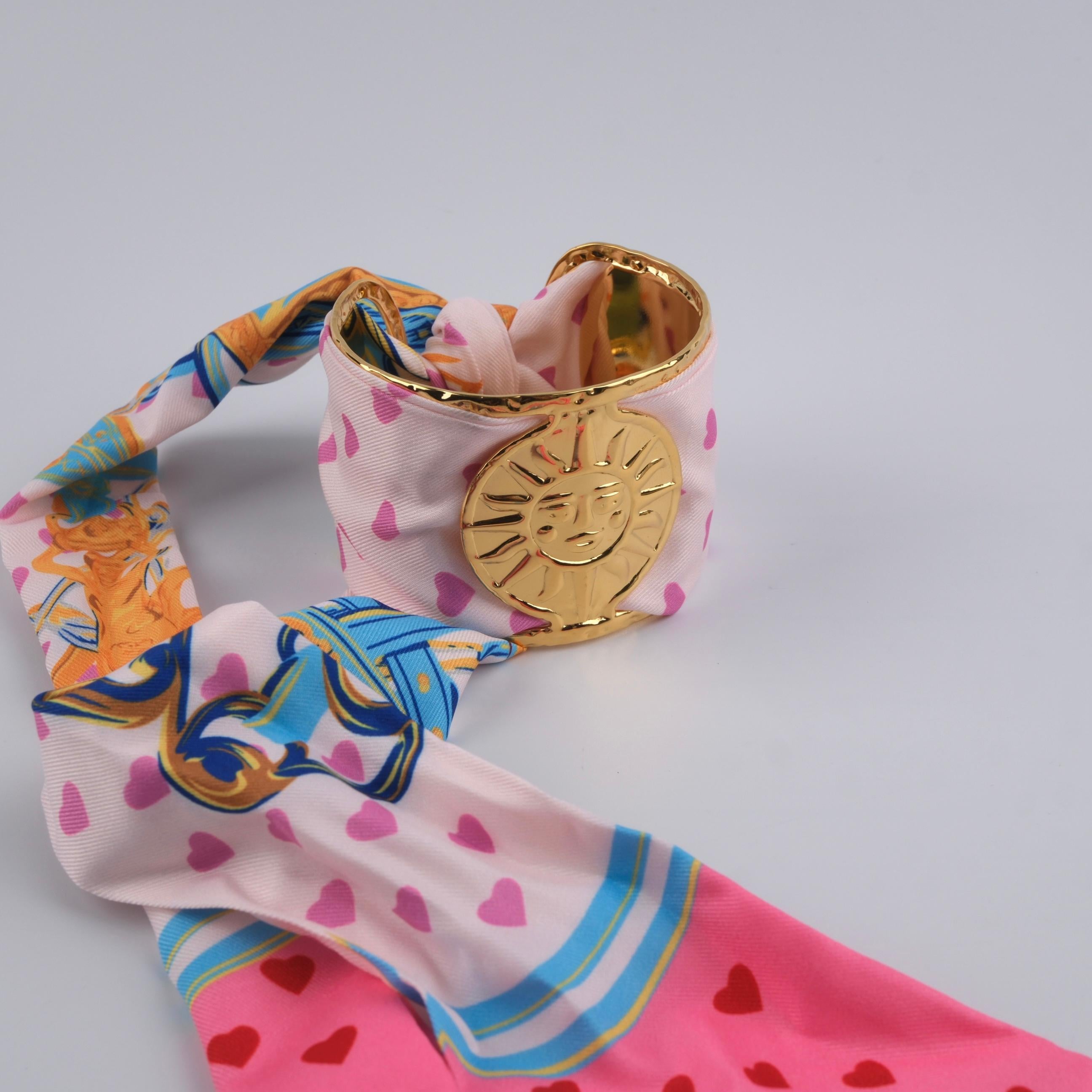 Toptan ÇELİK FULAR'LI  BİLEKLİK 