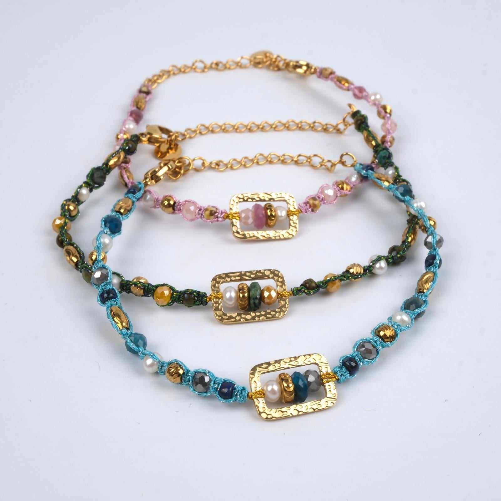 Toptan ÇELİK İP BİLEKLİK 