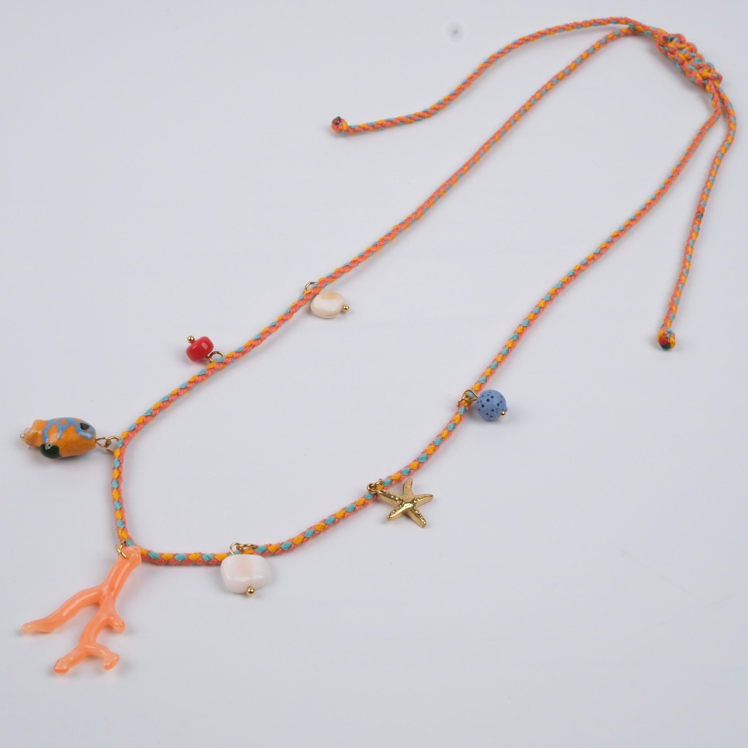 Toptan CHARM'LI KOLYE