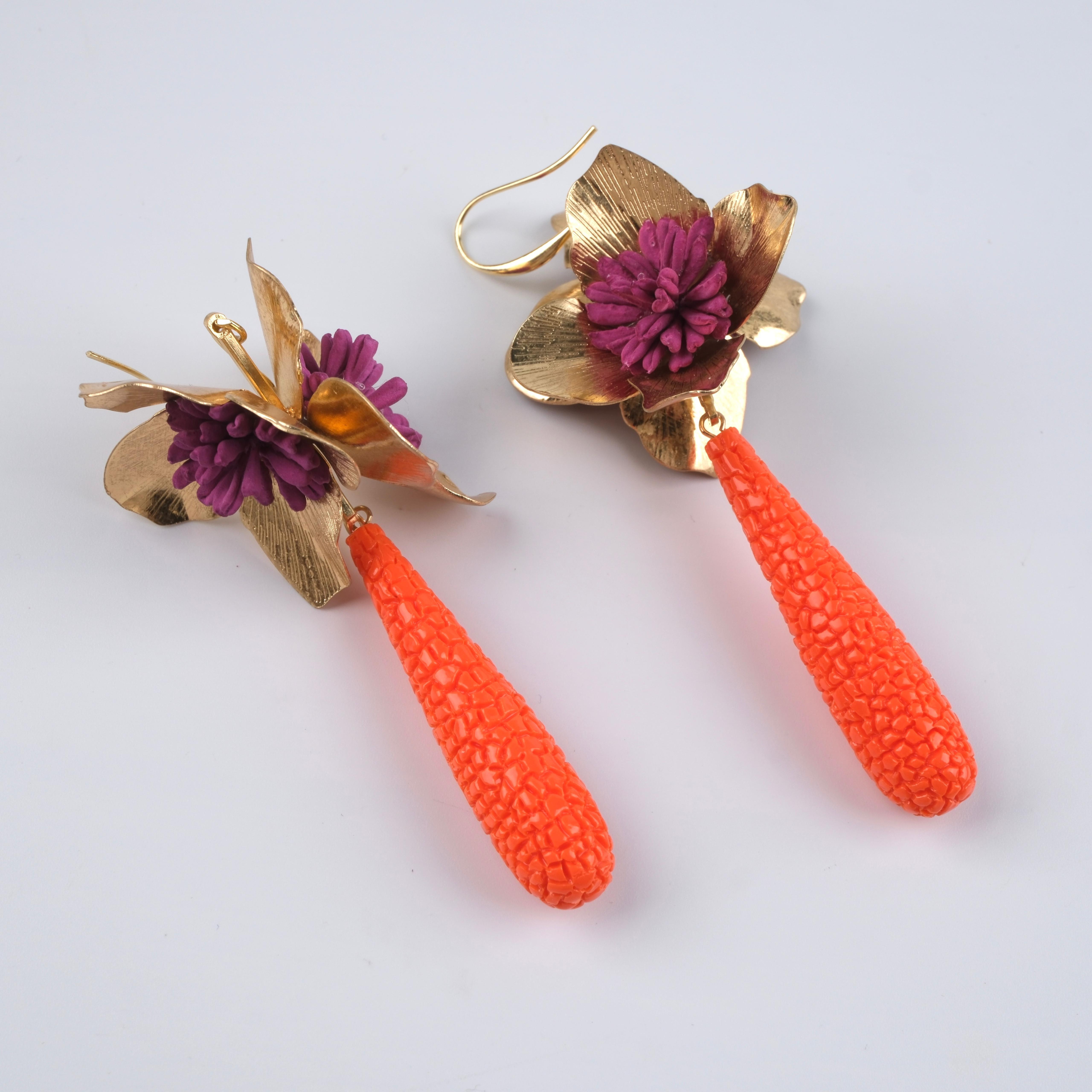 Toptan ÇİÇEK KÜPE 