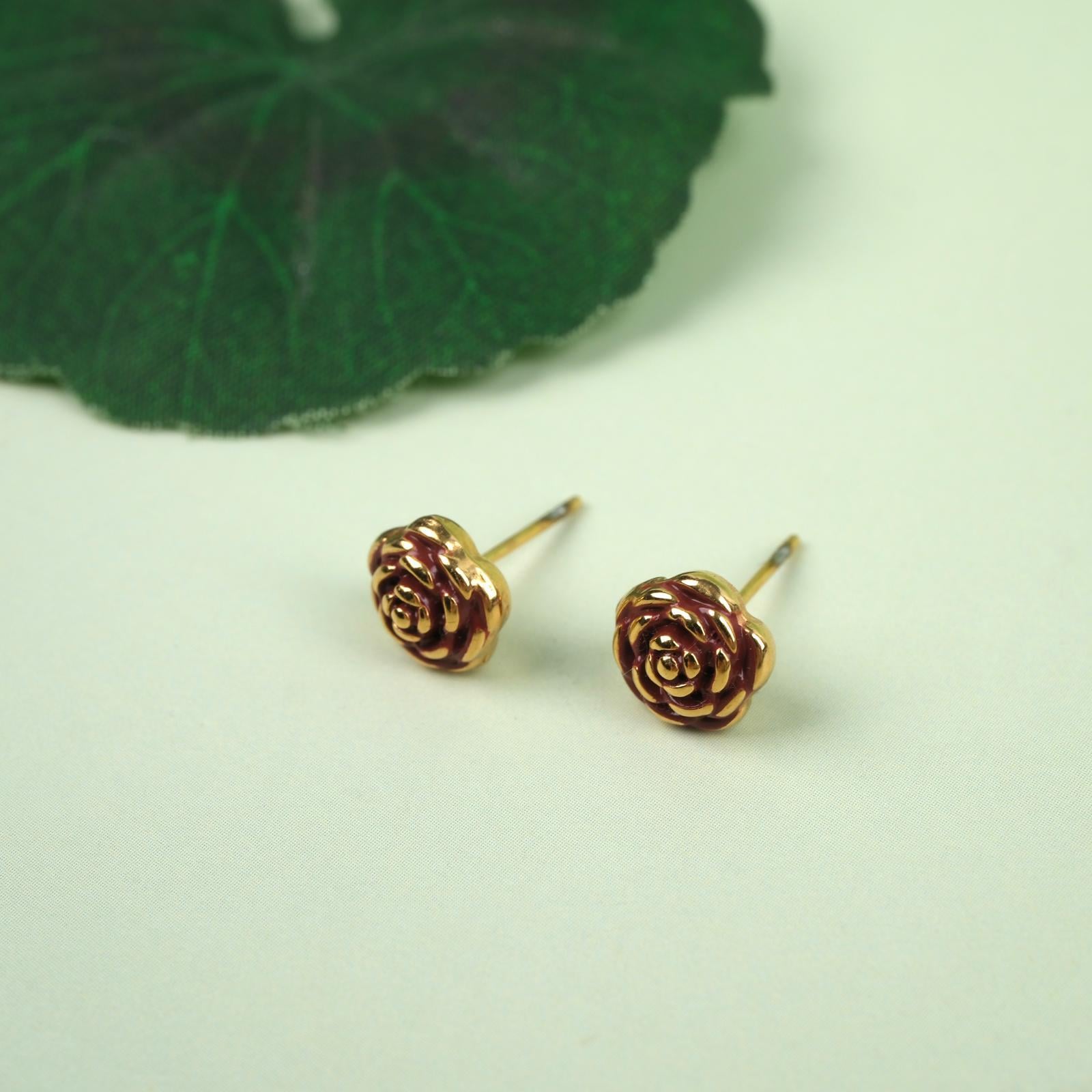 Toptan GÜL ÇELİK KÜPE