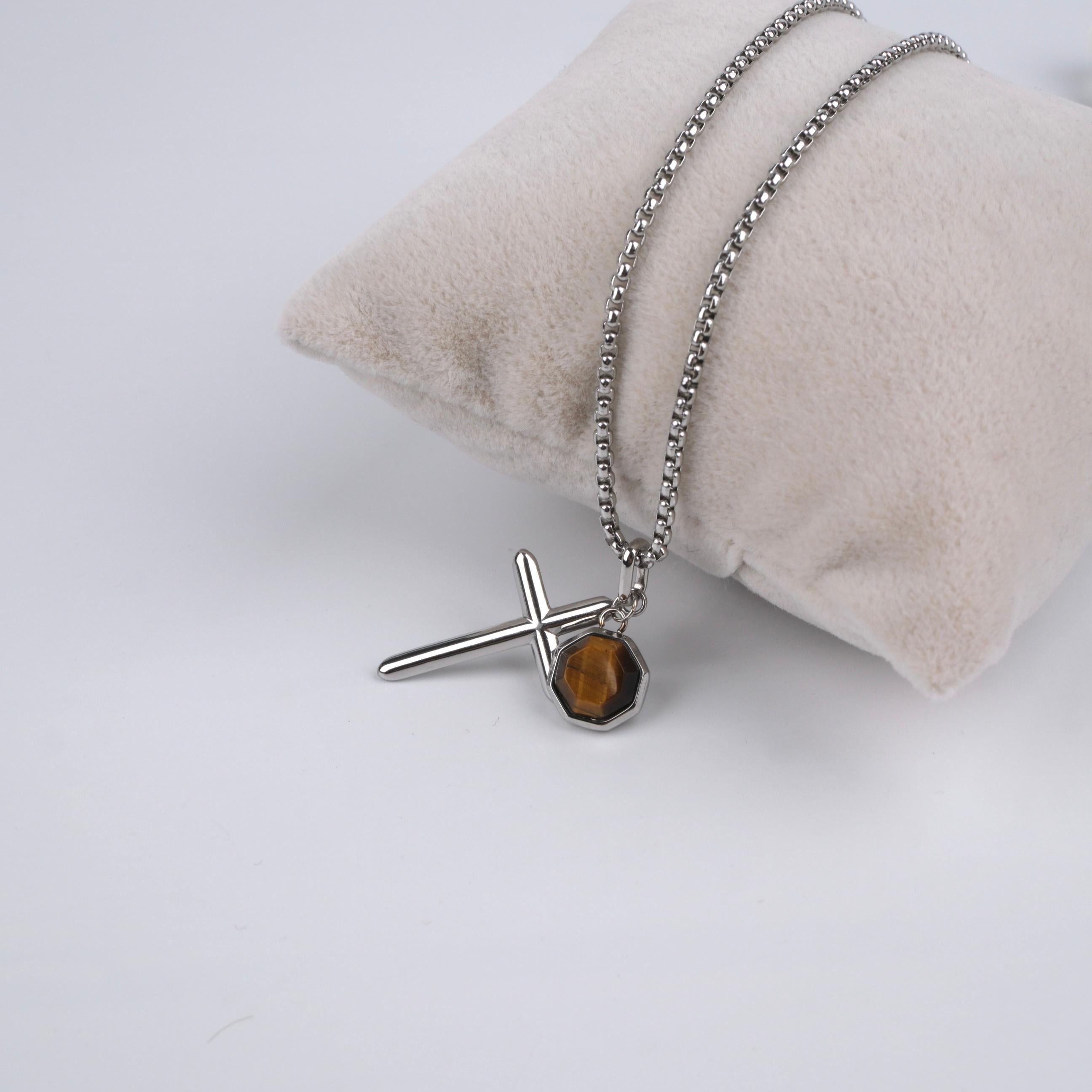 Toptan HAÇ UÇLU KOLYE