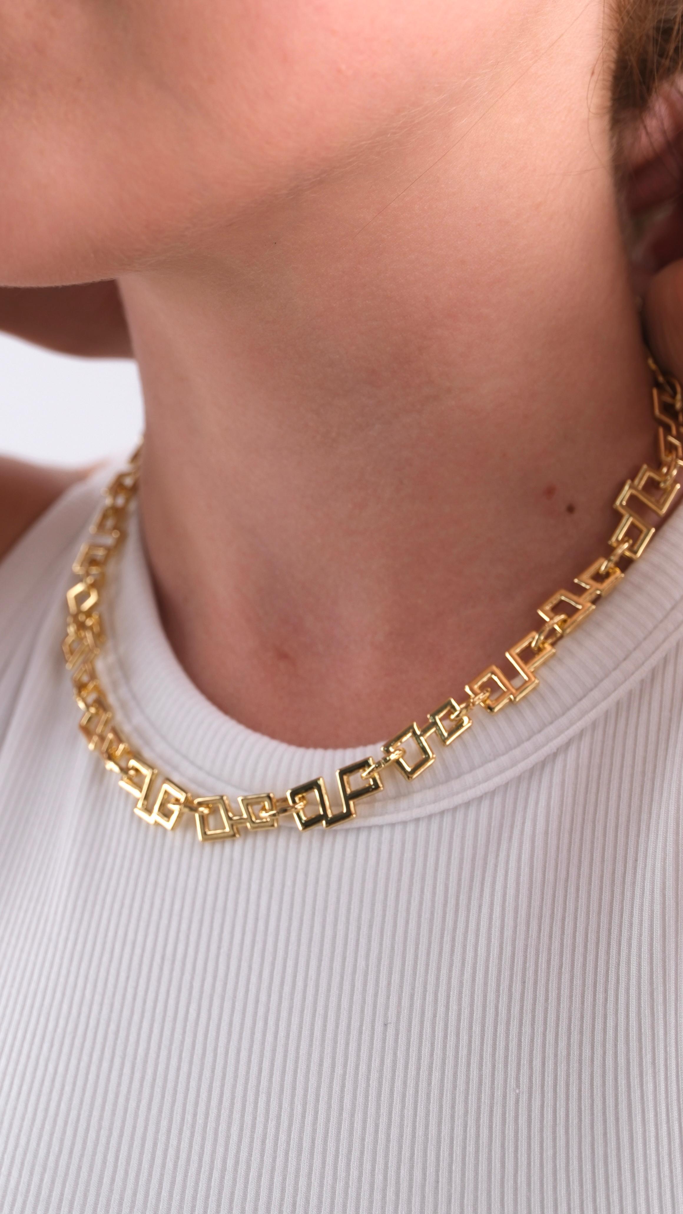 Toptan KARE MODEL KOLYE 