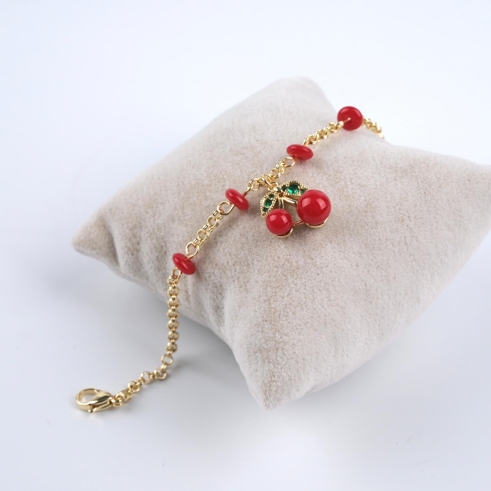 Toptan KİRAZLI BİLEKLİK