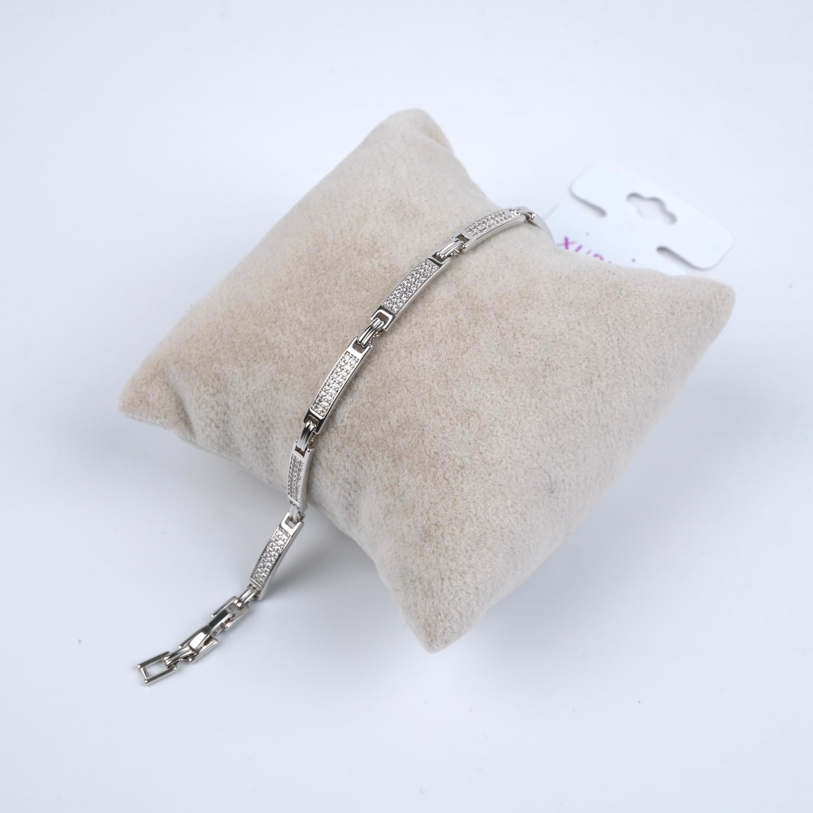 Toptan MİNİ TAŞLI SILVER BİLEKLİK 