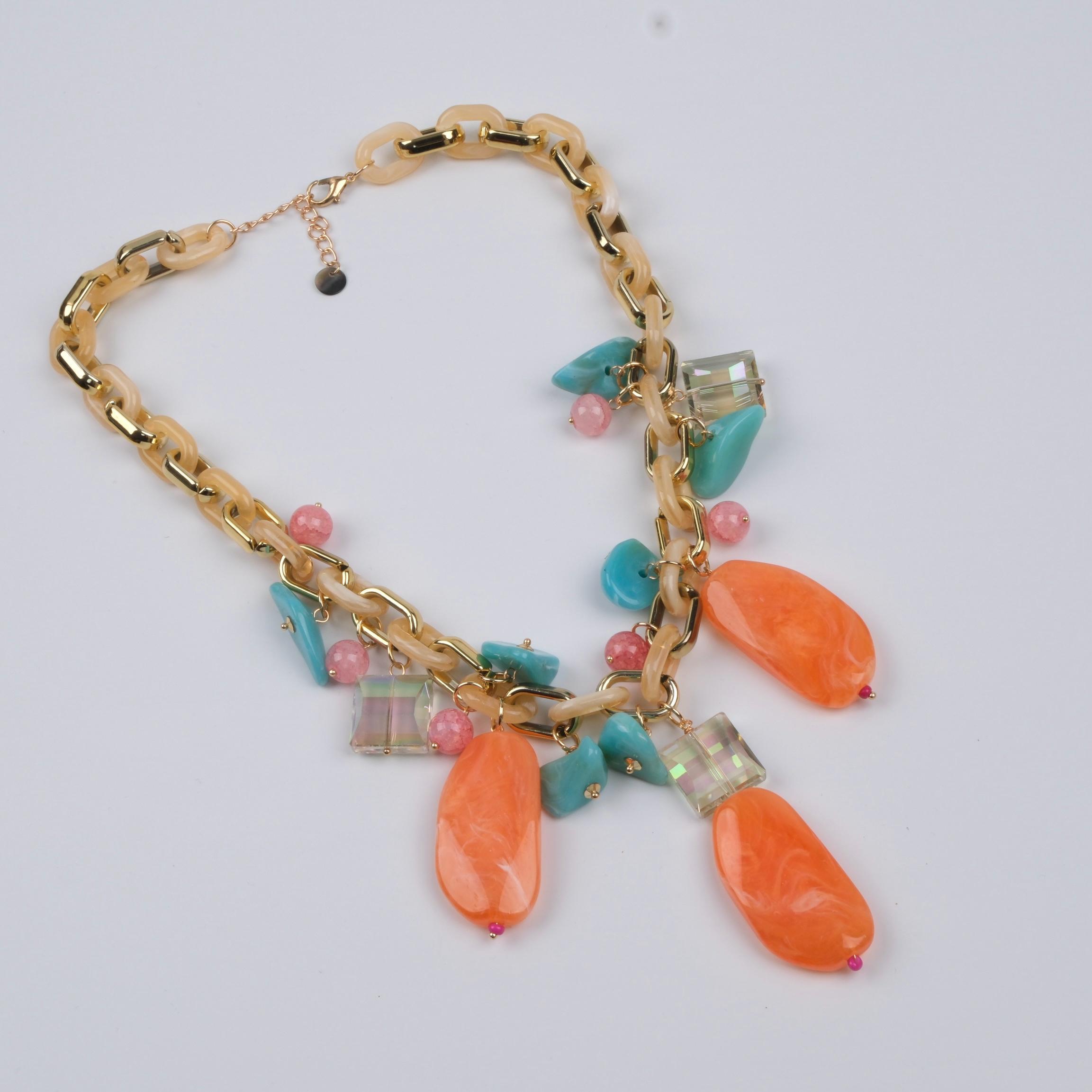 Toptan ÖZEL SERİ TAŞLI KOLYE 