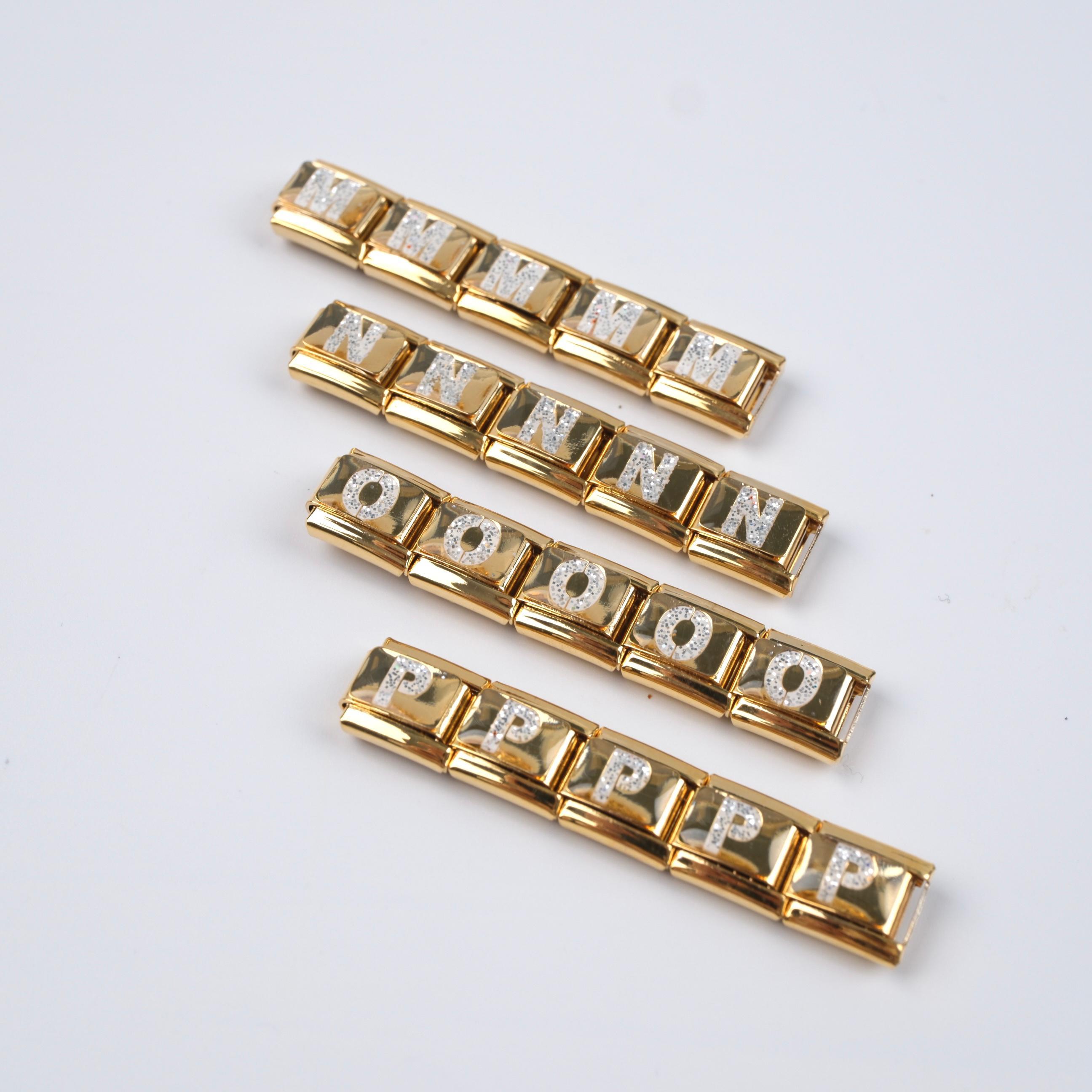 Toptan SİMLİ HARF CHARM GOLD