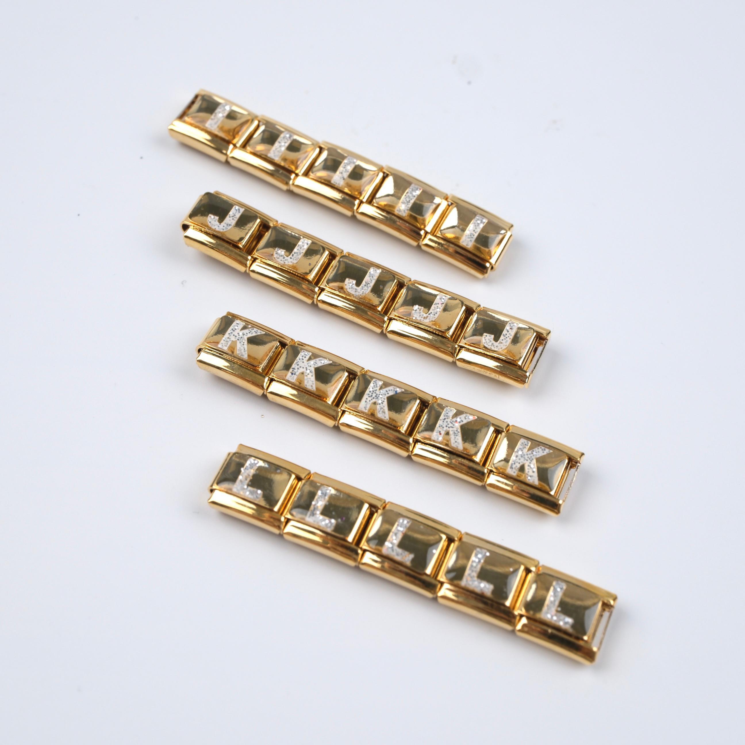 Toptan SİMLİ HARF CHARM GOLD