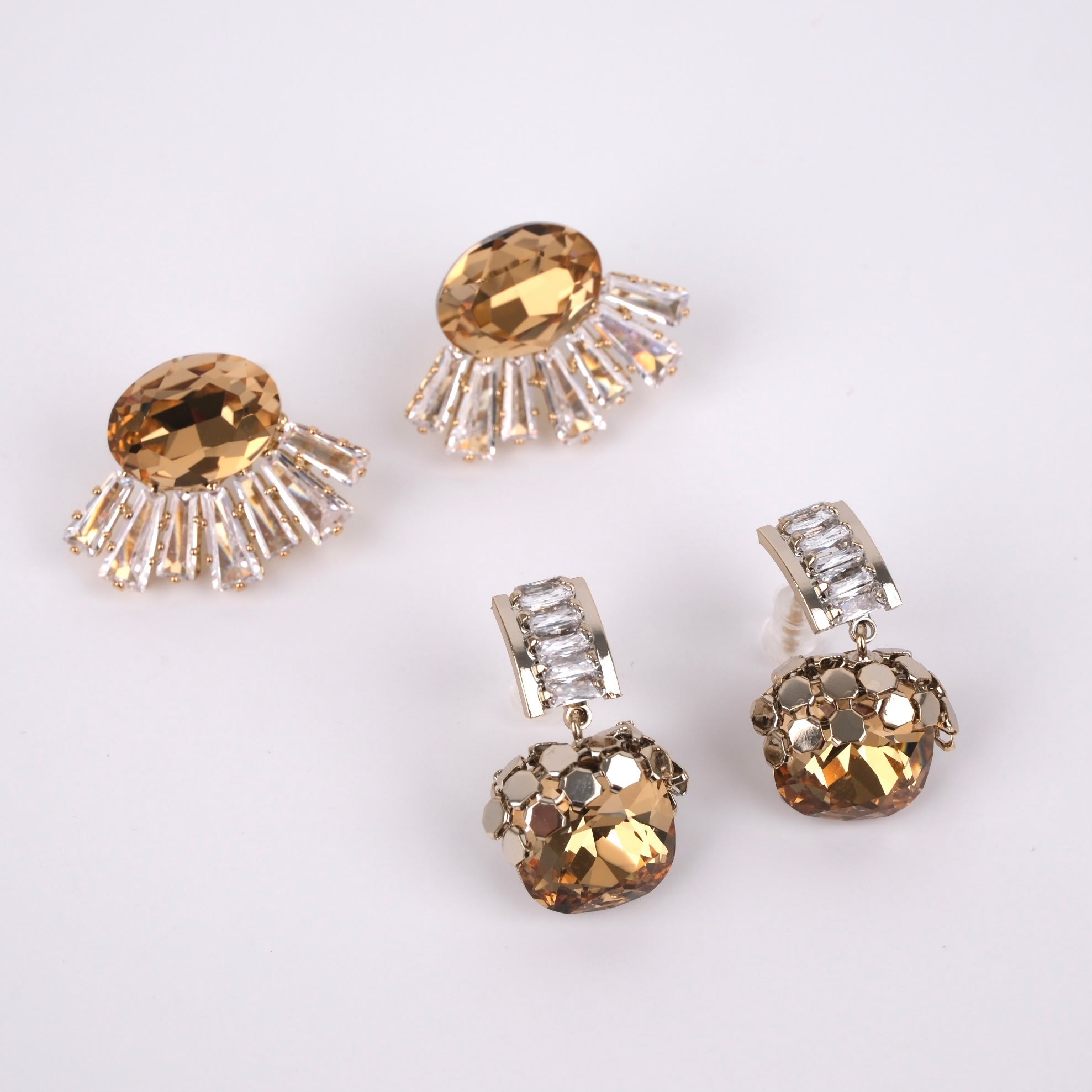 Toptan SWAROVSKİ TAŞLI KÜPE