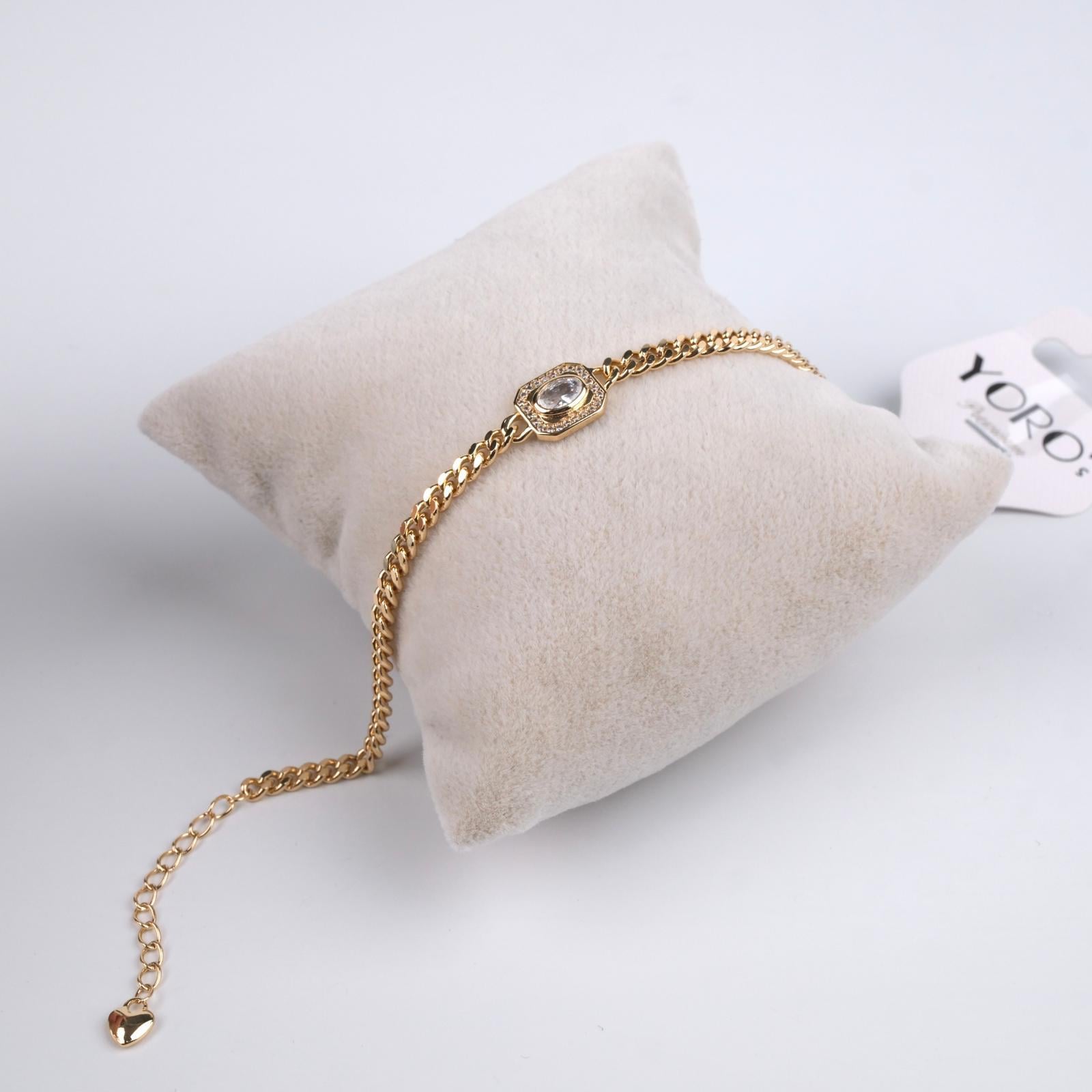 Toptan TEK TAŞ PANZER BİLEKLİK