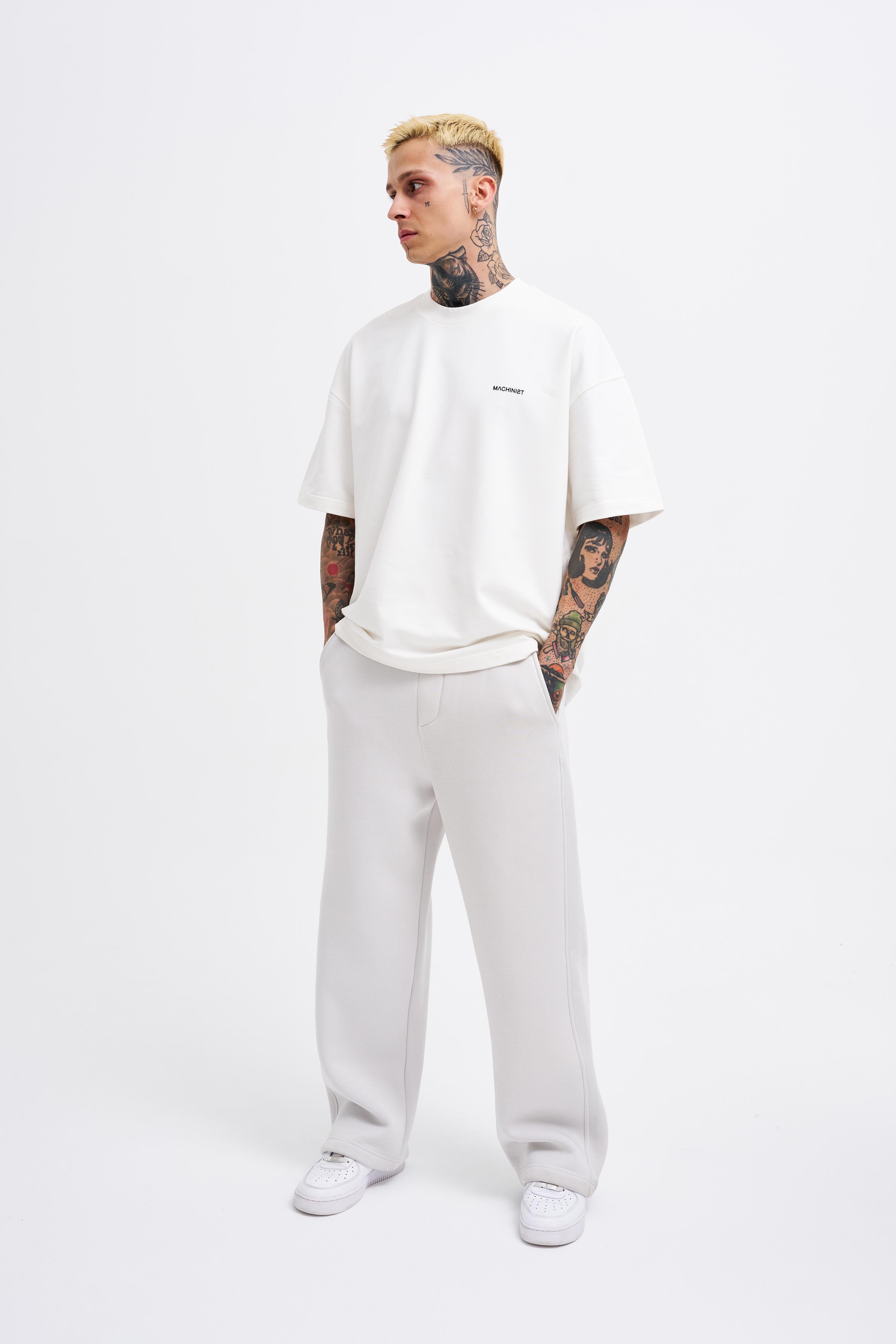 Erkek Baggy Oversize Gri Eşofman Altı