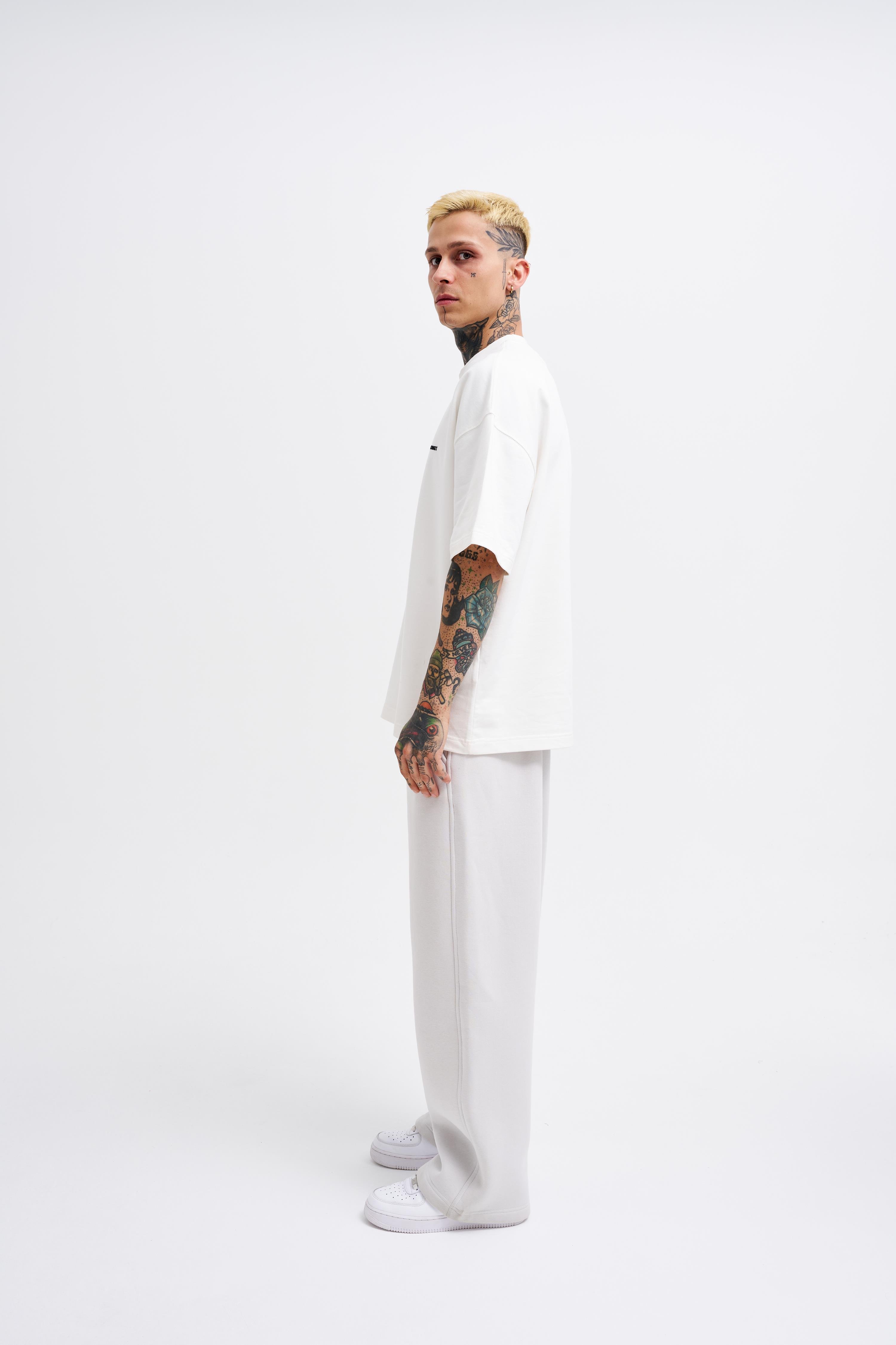 Erkek Baggy Oversize Gri Eşofman Altı