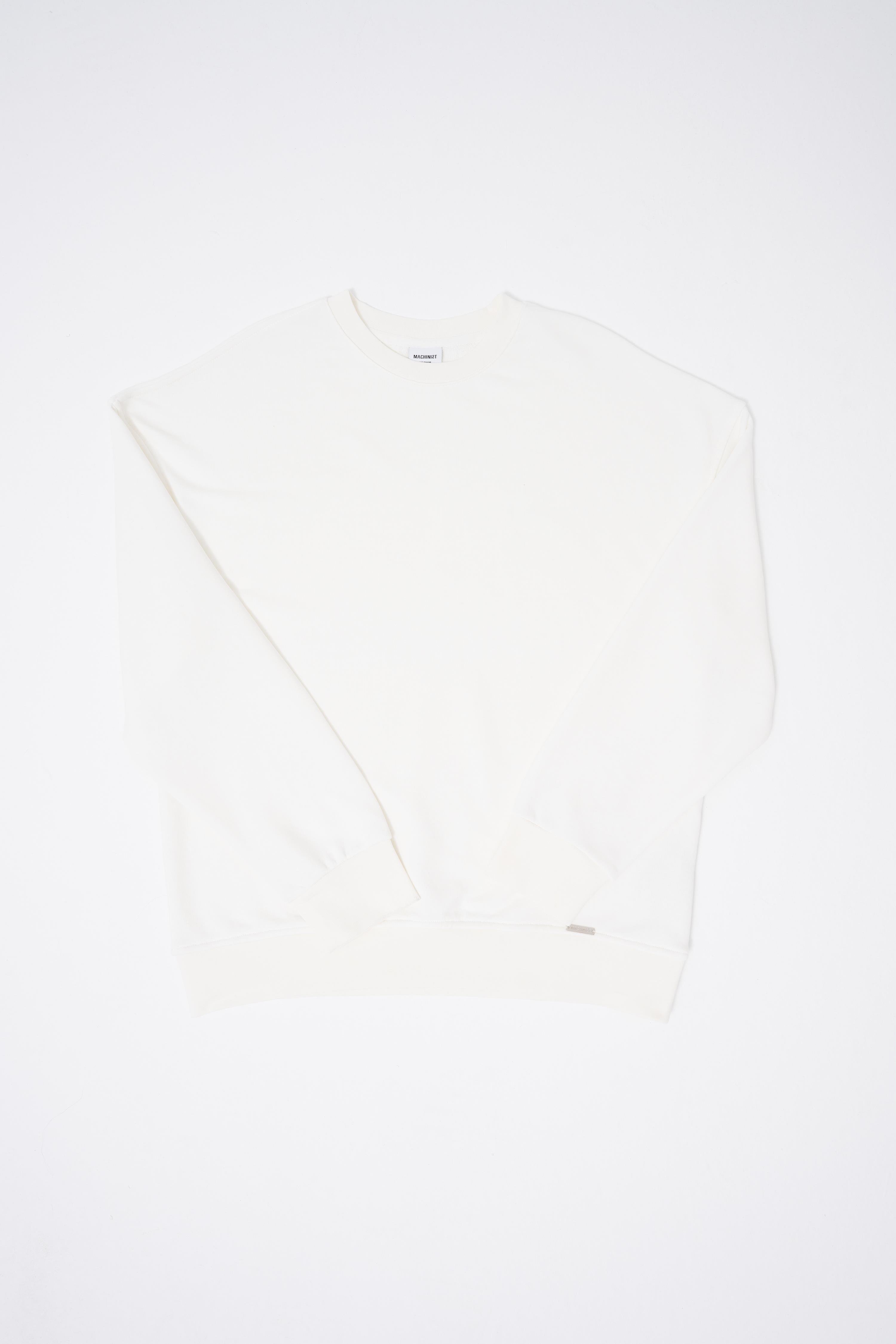 Erkek Basic Oversize Ekru Sweatshirt