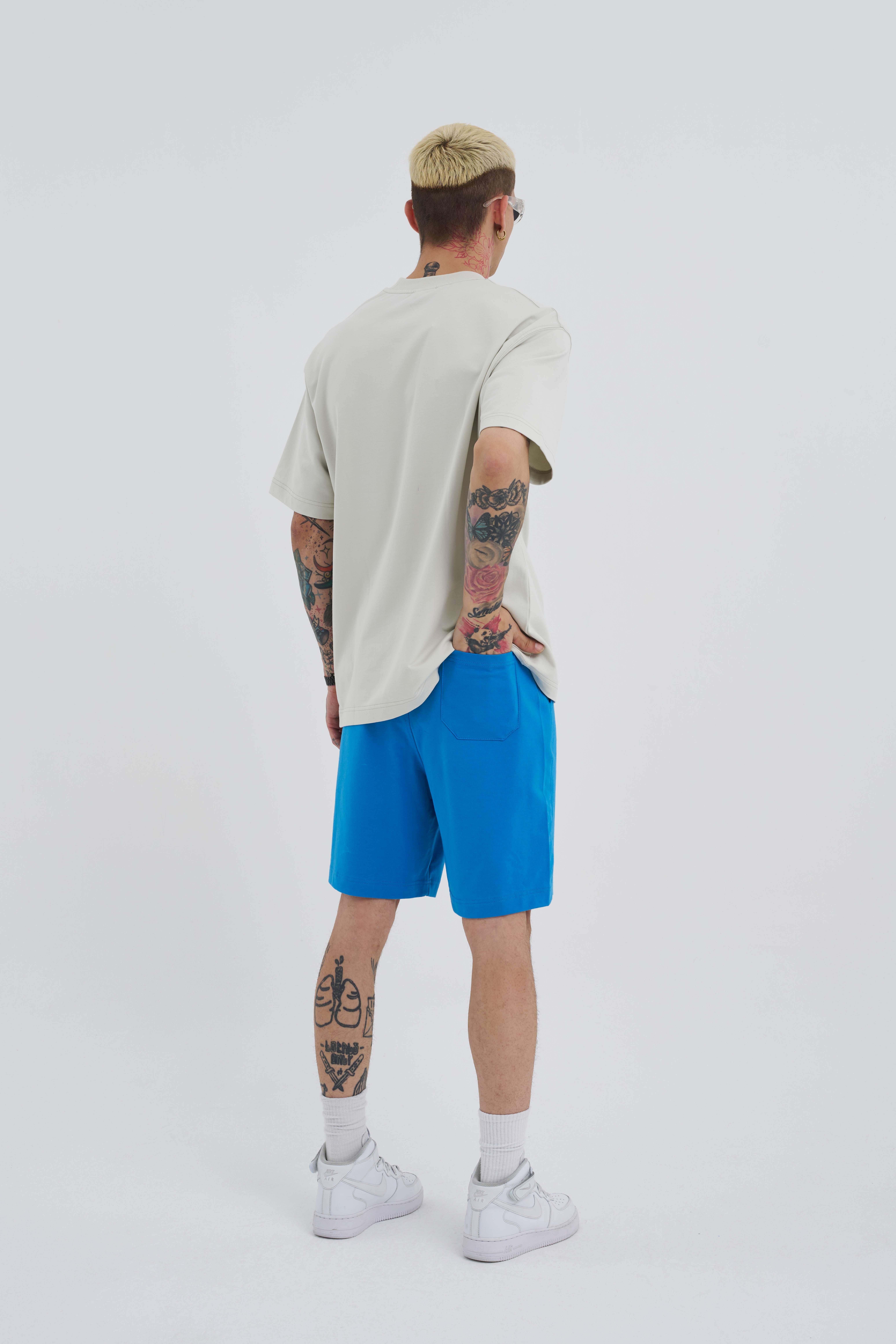 Erkek Basic Relaxed Lens Şort
