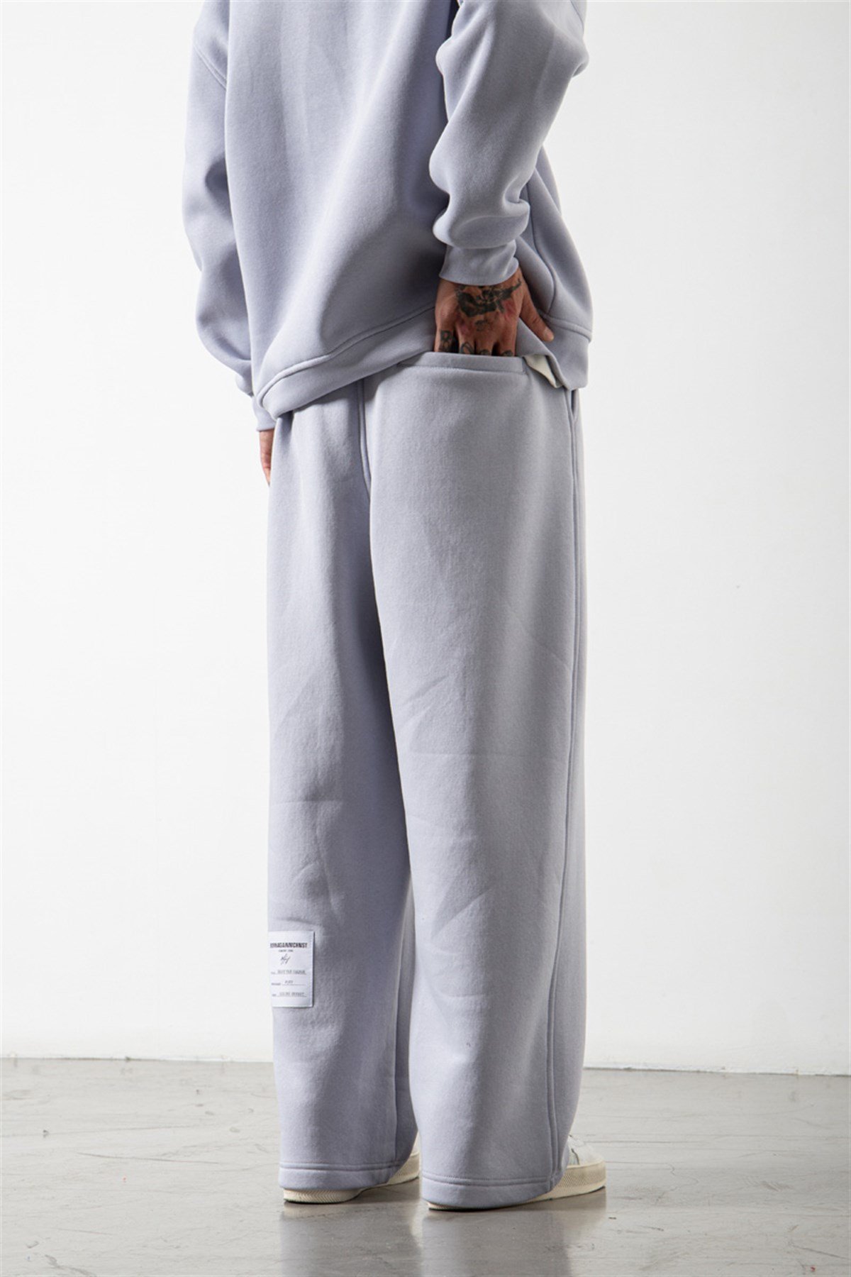 Oversize Beli Lastikli Baggy Eşofman ICE LİLA
