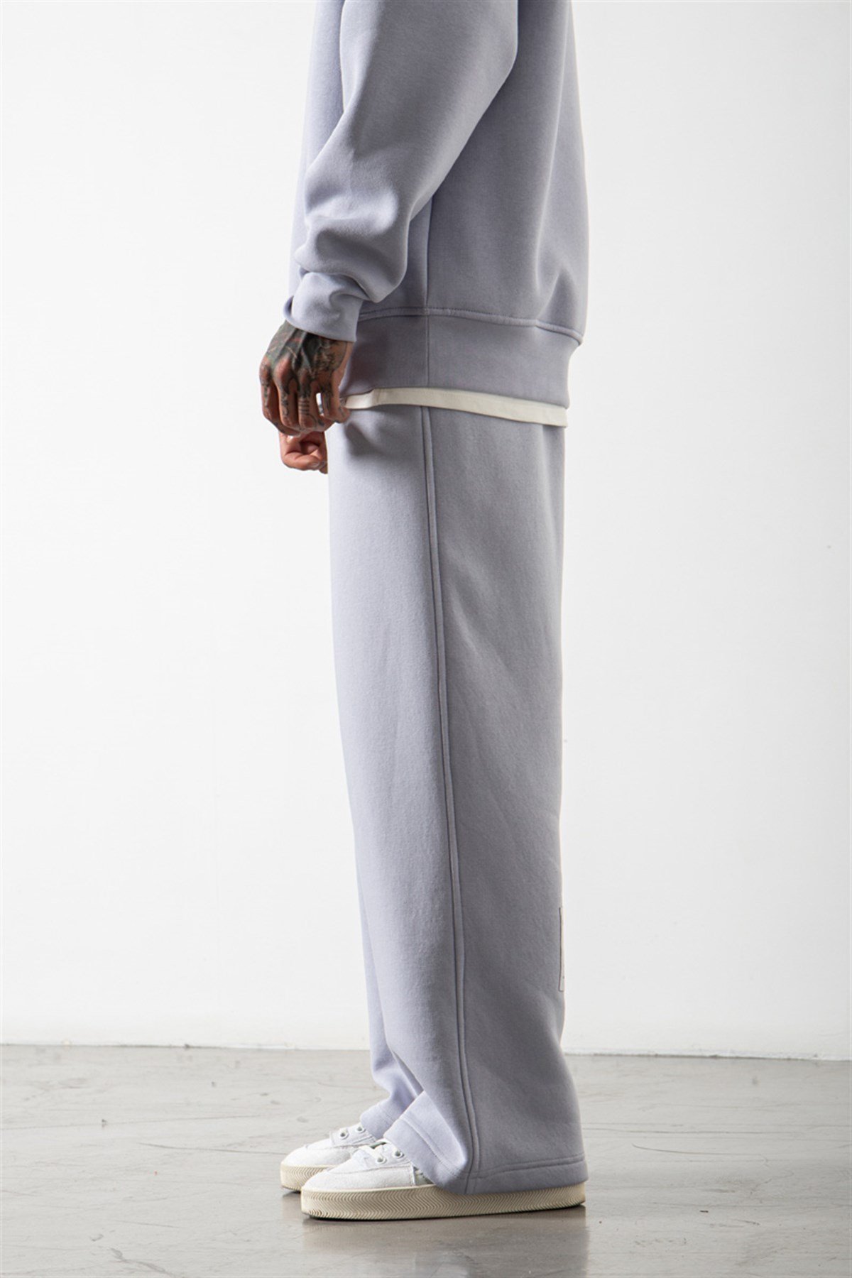 Oversize Beli Lastikli Baggy Eşofman ICE LİLA