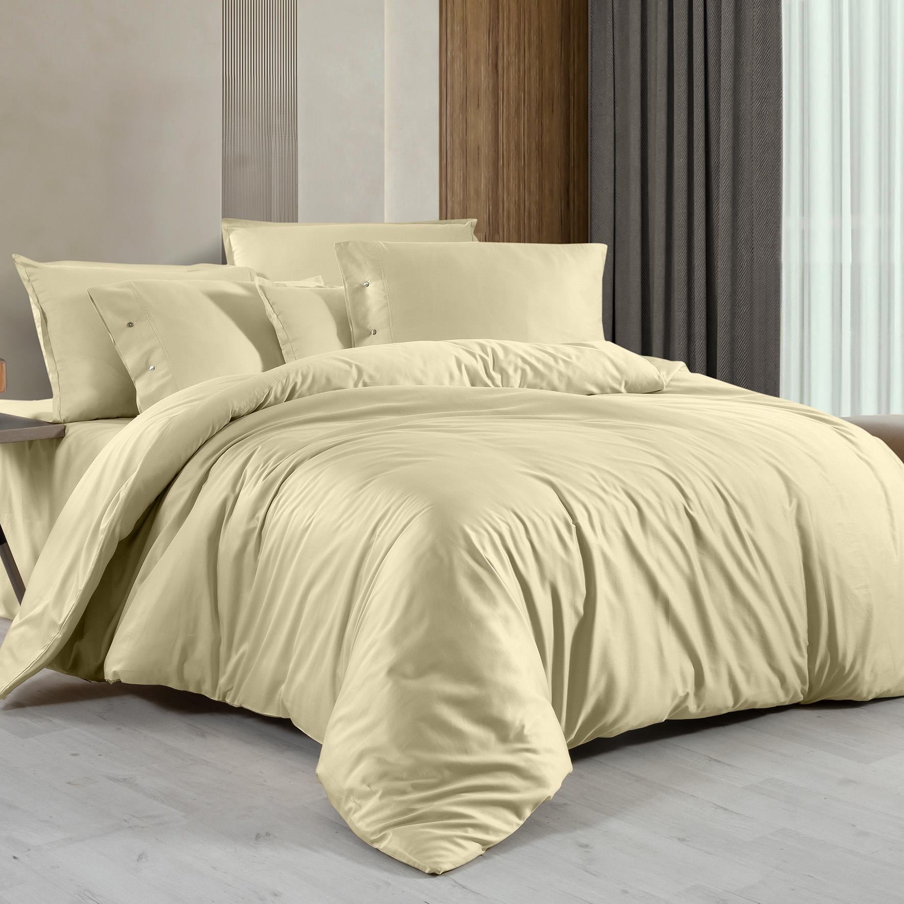Sarev Monochrome Lemon Cream %100 Pamuk Saten ''300 TC