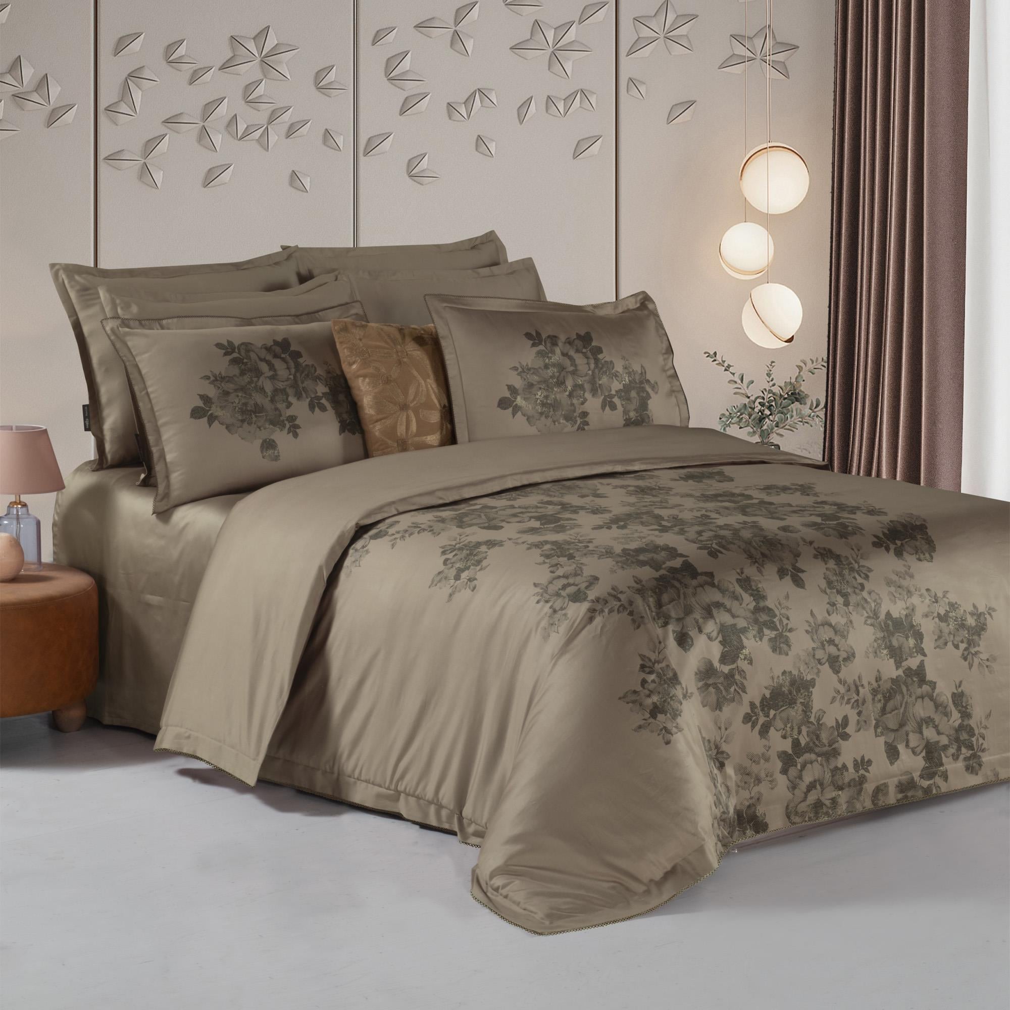 Sarev  Lılı Marlen Çift Kişilik %100 Pamuk Saten 