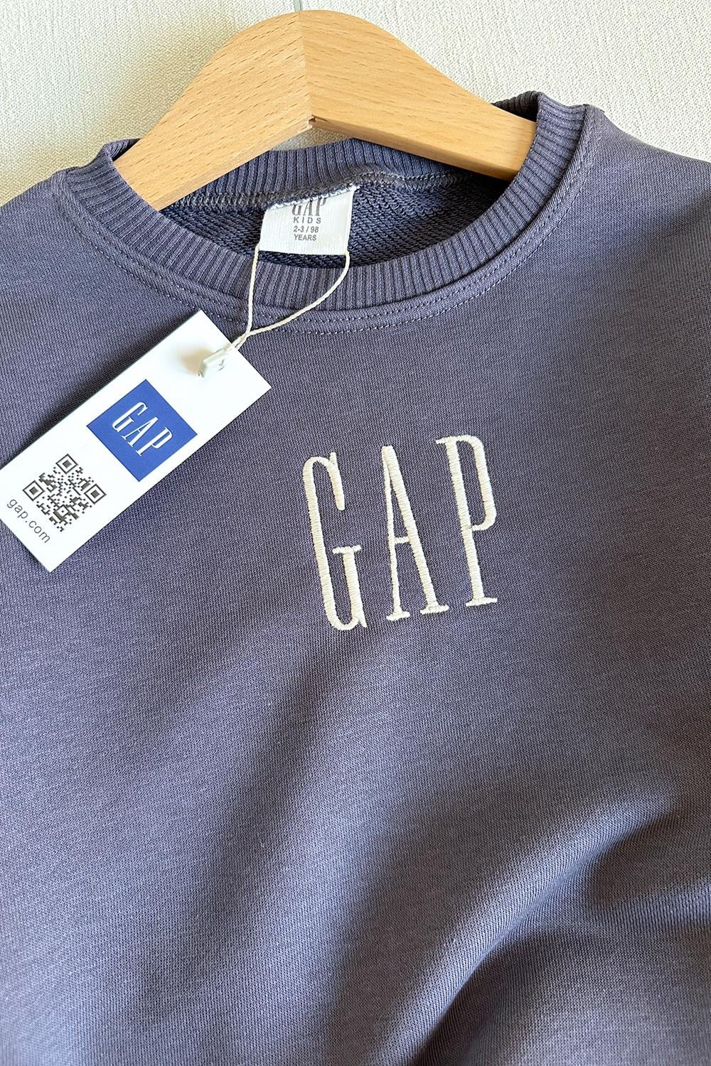 Gap Baskılı Çocuk Eşofman Takımı Antrasit