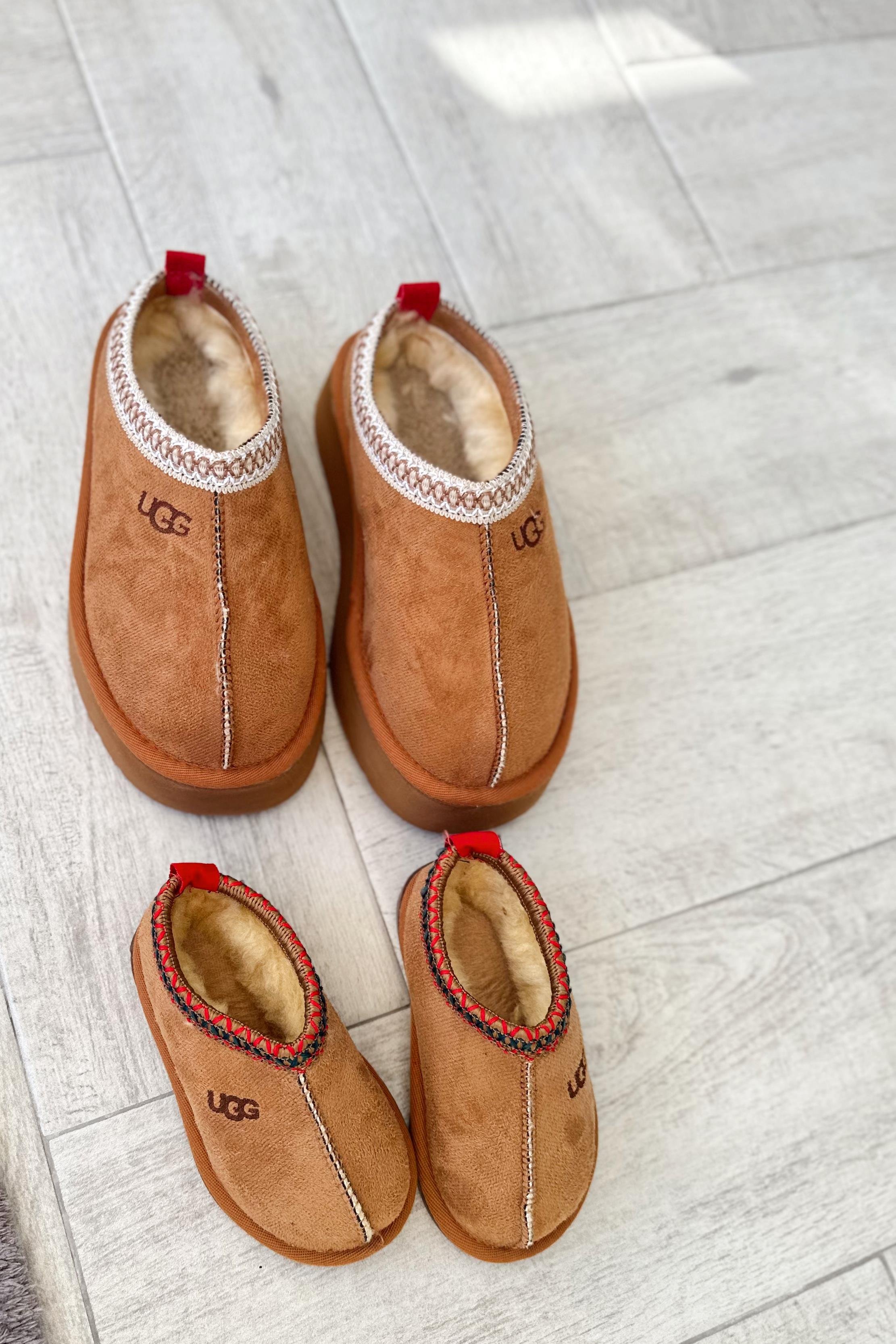 İçi Tüylü Ultra Mini Kadın Bot Taba