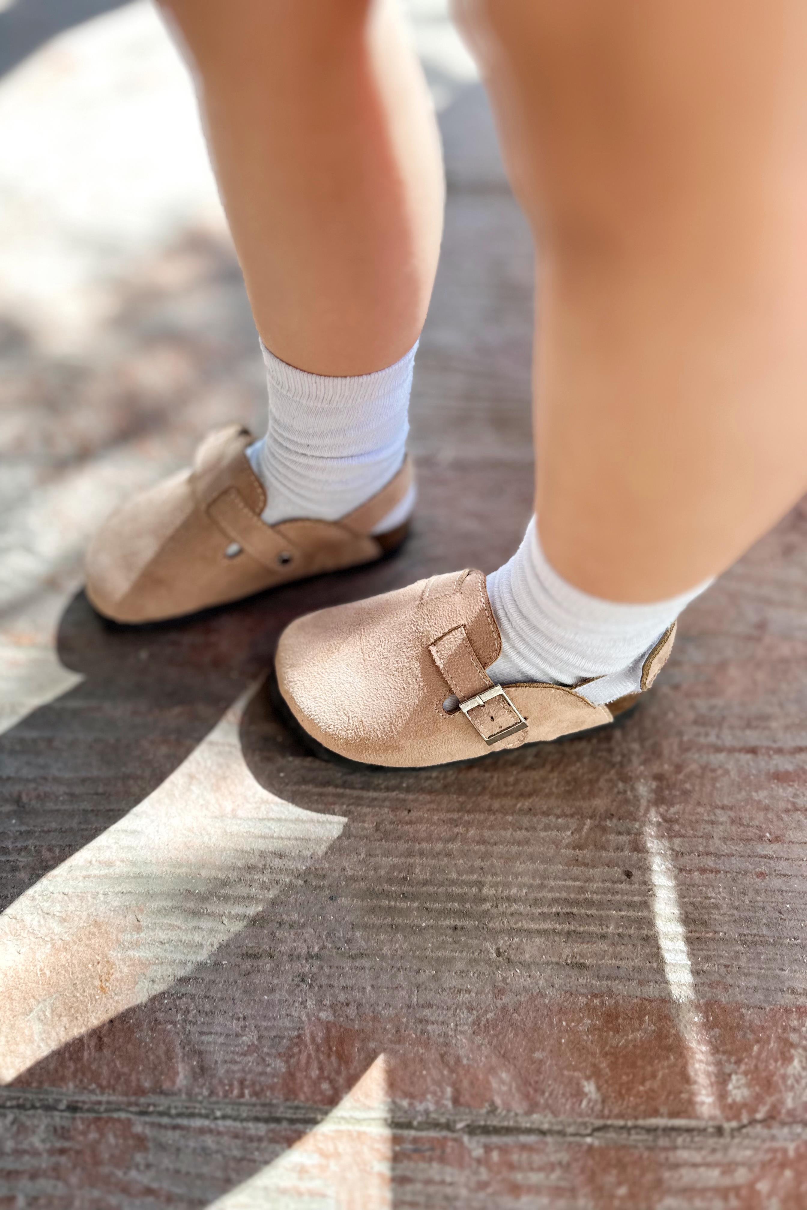 Tokalı Çocuk Terlik Bej