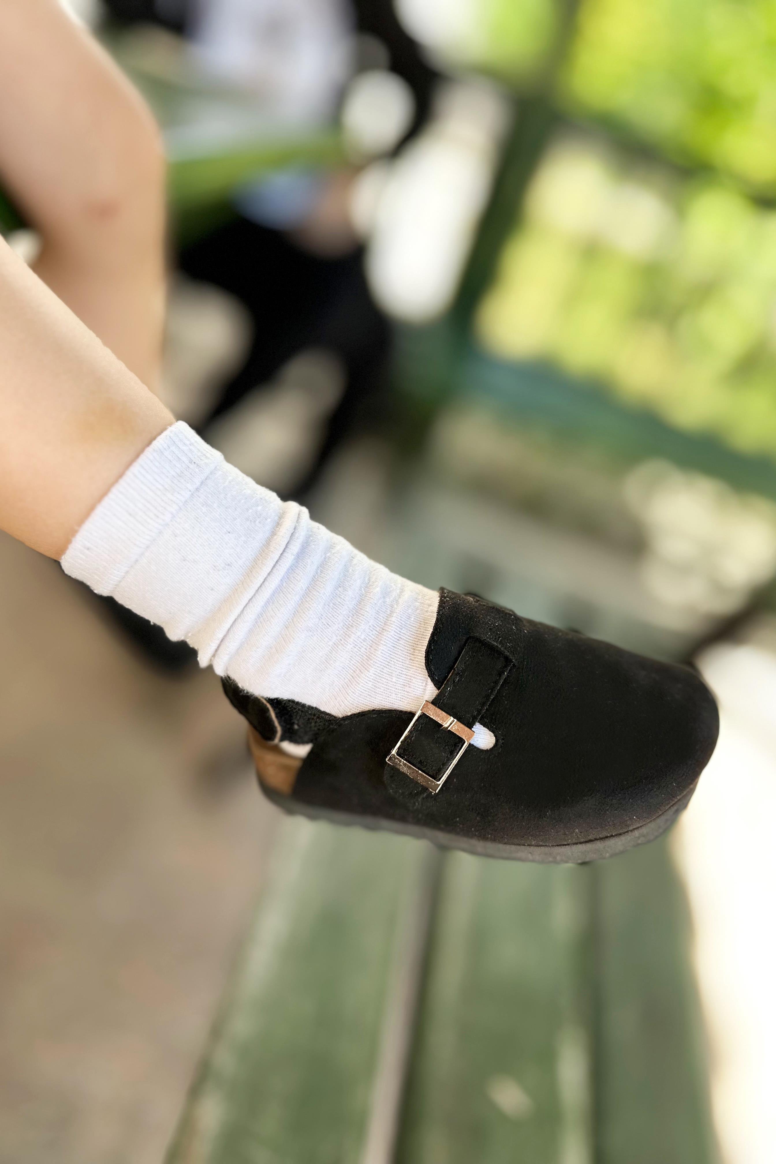 Tokalı Çocuk Terlik Siyah