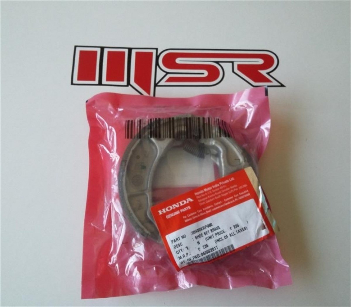 ACTIVA ORJINAL HİNDİSTAN BALATA A