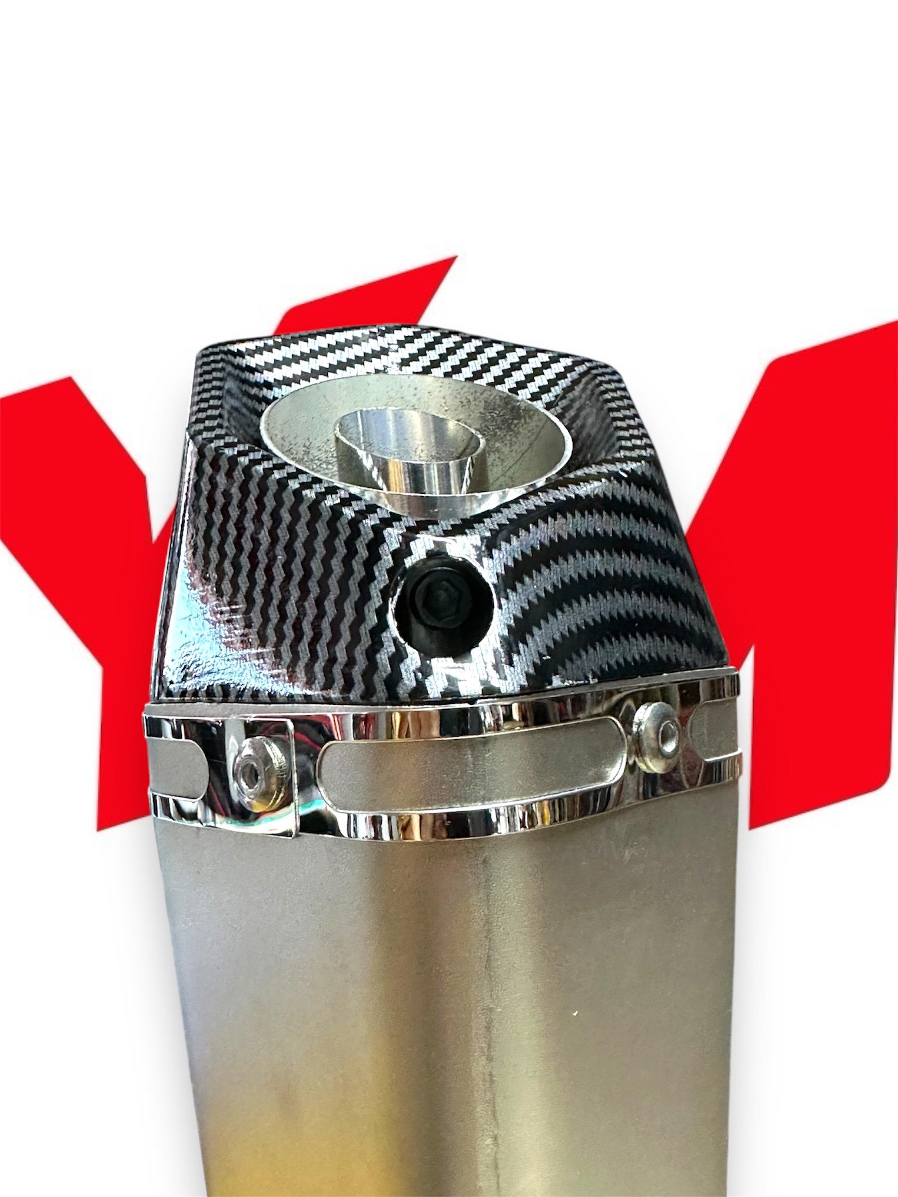 AKROPOVİC MODİFİYE EGZOZ GRİAkropovic Egzoz Gri Susturuculu