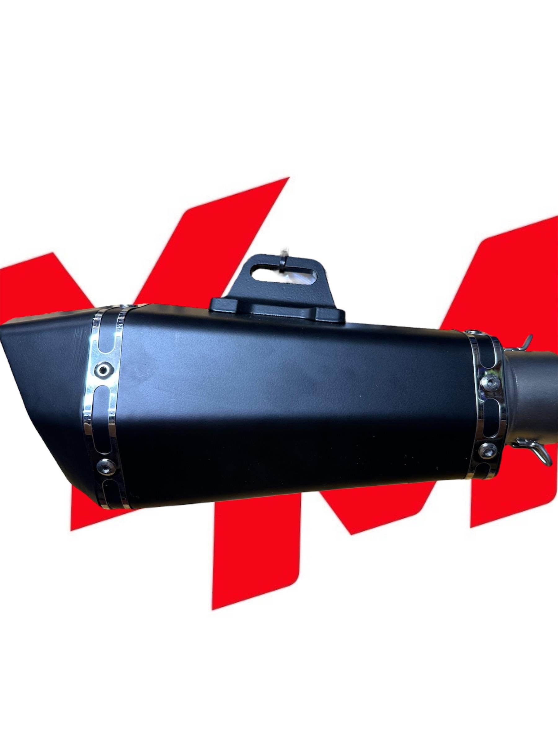 AKROPOVİC MODİFİYE EGZOZ MAT SİYAHAkropovic Egzoz Mat Siyah Susturuculu