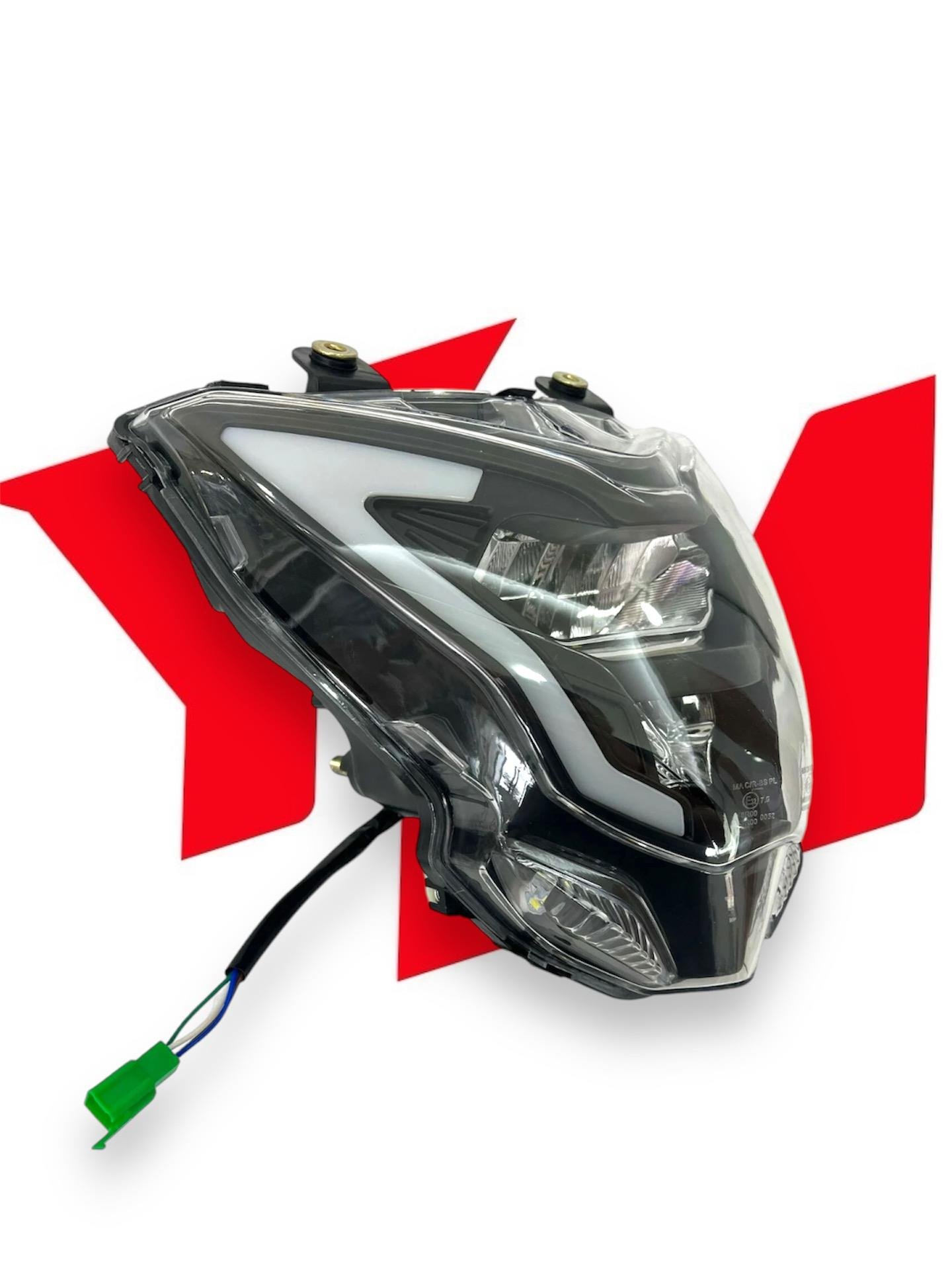 Bajaj Pulsar Ns 200 Modifiye Ledli Far KompleBajaj Pulsar Ns 200 Far Ledli Yeni Model 