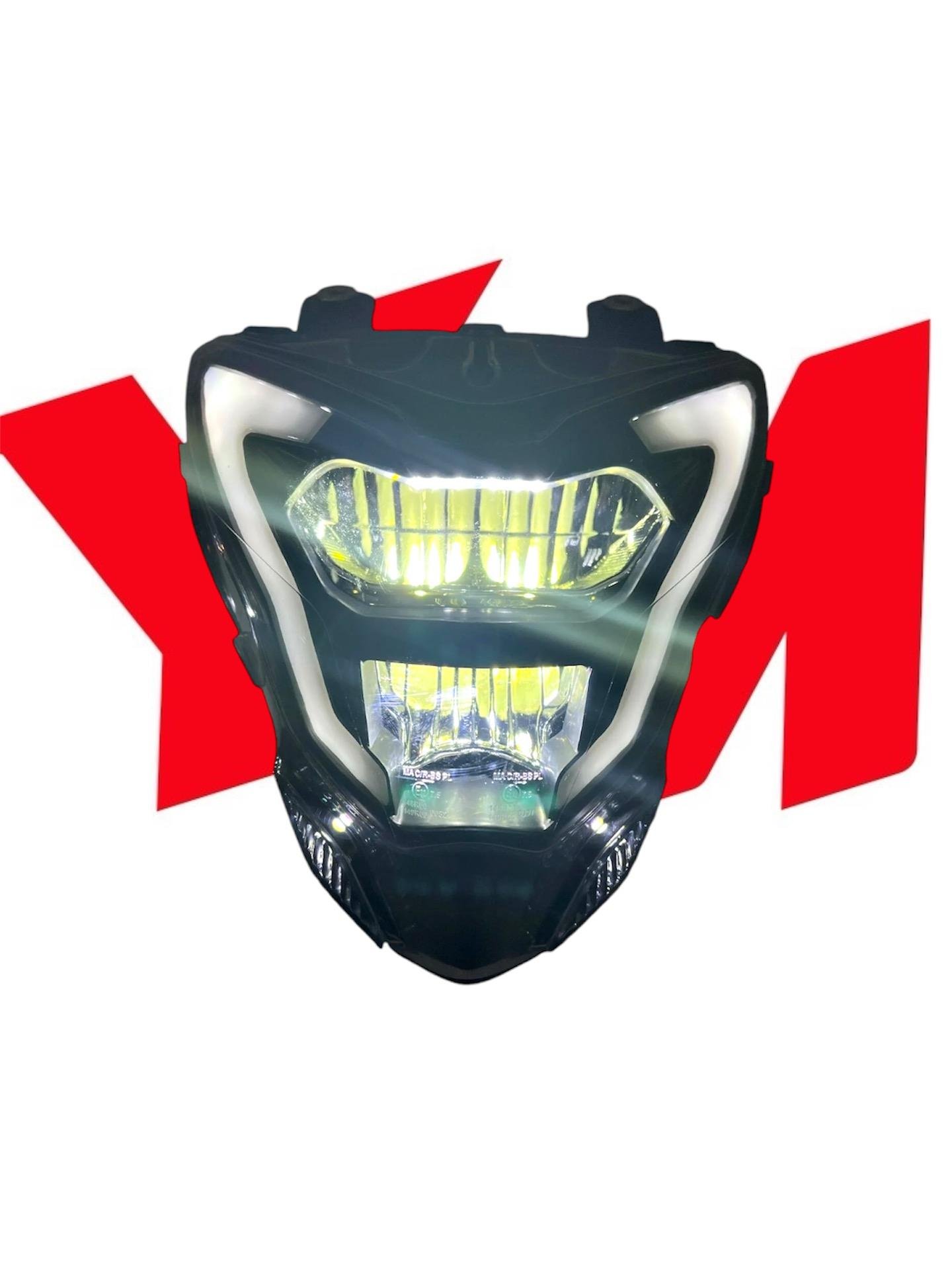 Bajaj Pulsar Ns 200 Modifiye Ledli Far KompleBajaj Pulsar Ns 200 Far Ledli Yeni Model 