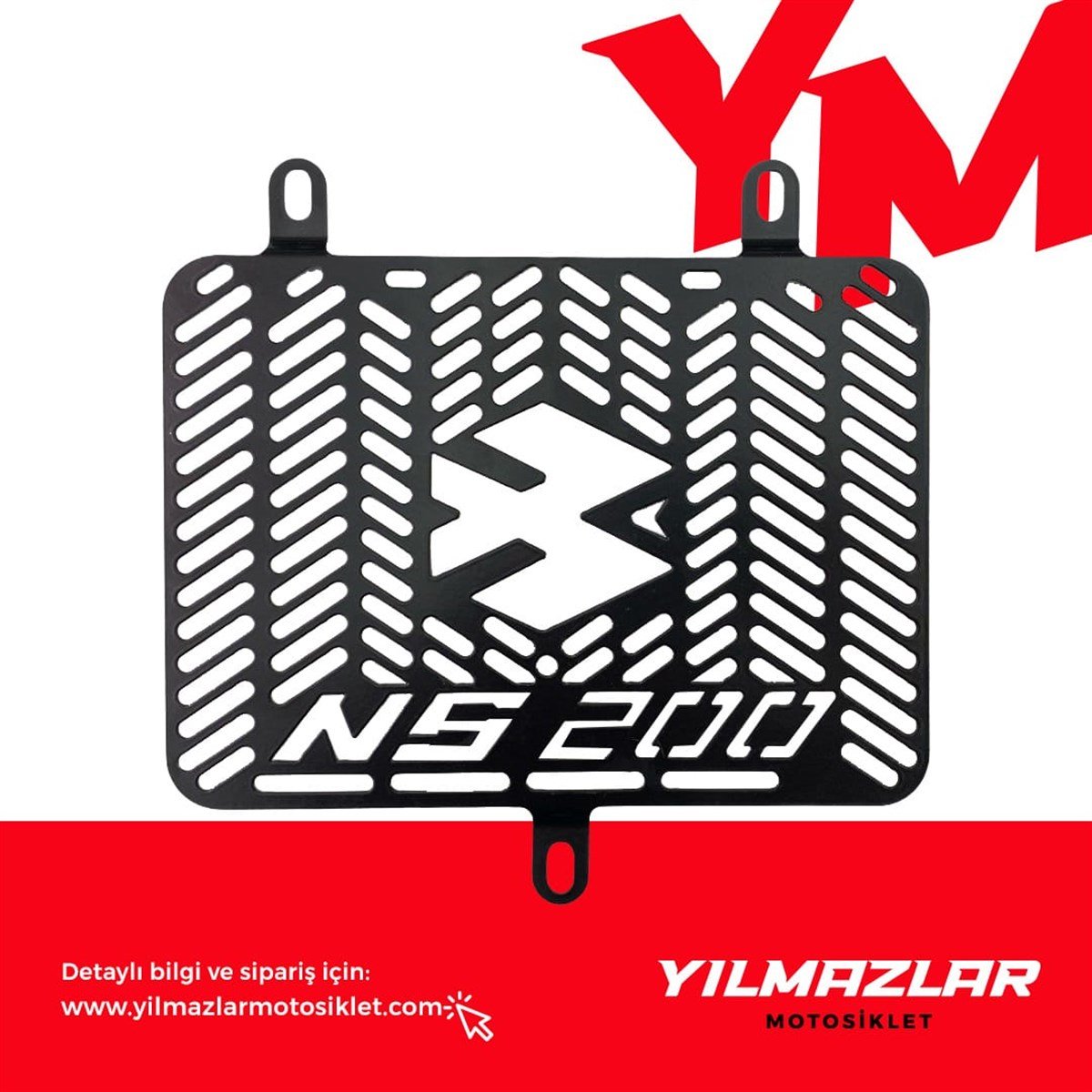 Bajaj Pulsar Ns 200 Radyatör Koruma IzgarasıBajaj Pulsar Ns 200 Radyatör Koruma Izgarası