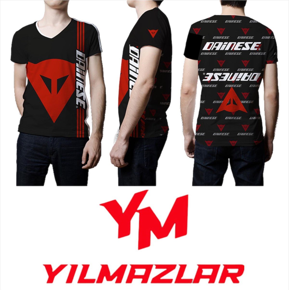Dainese Desenli Tişört  TSHRT001Dainese Desenli Tişört  TSHRT001