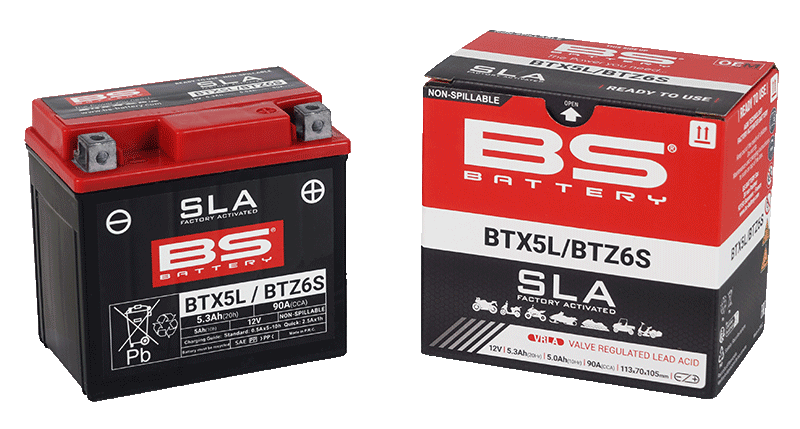 Dio 110 Akü Bs Battery Btx5l/Btz6sBTX5L / BTZ6S Dio 110 Akü Bs Battery