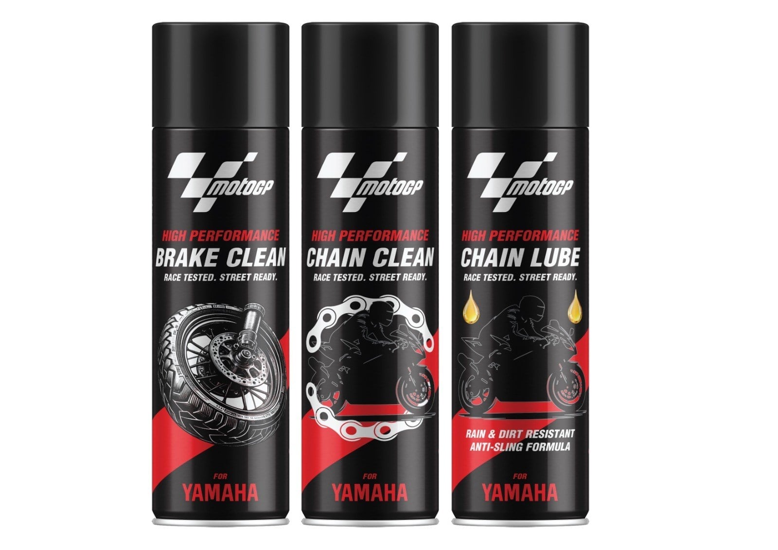 MOTO GP 3LÜ BAKIM SETİZincir Bakım Seti Moto GP 500Ml 3lü